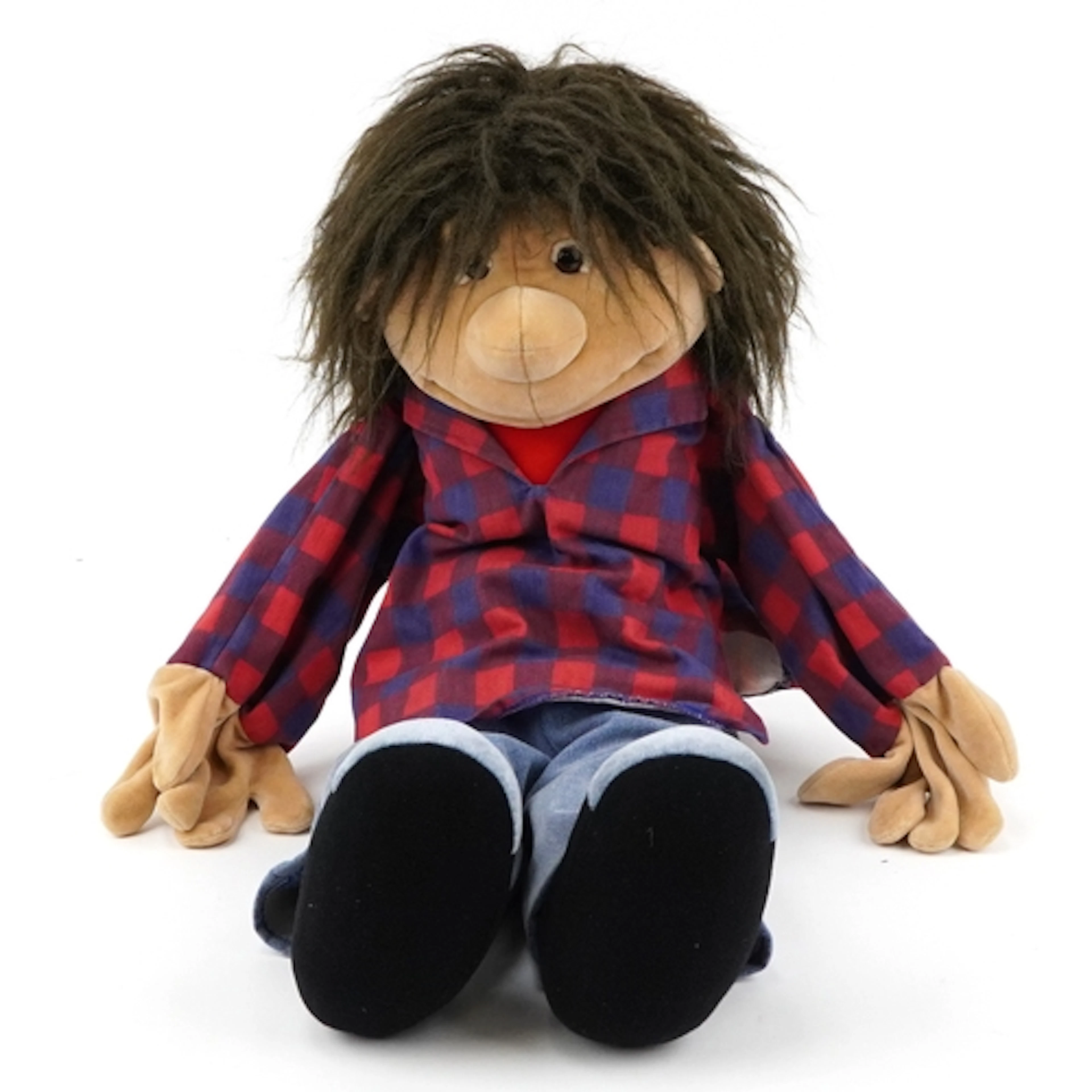 Kumquats hand puppet, 70cm high.