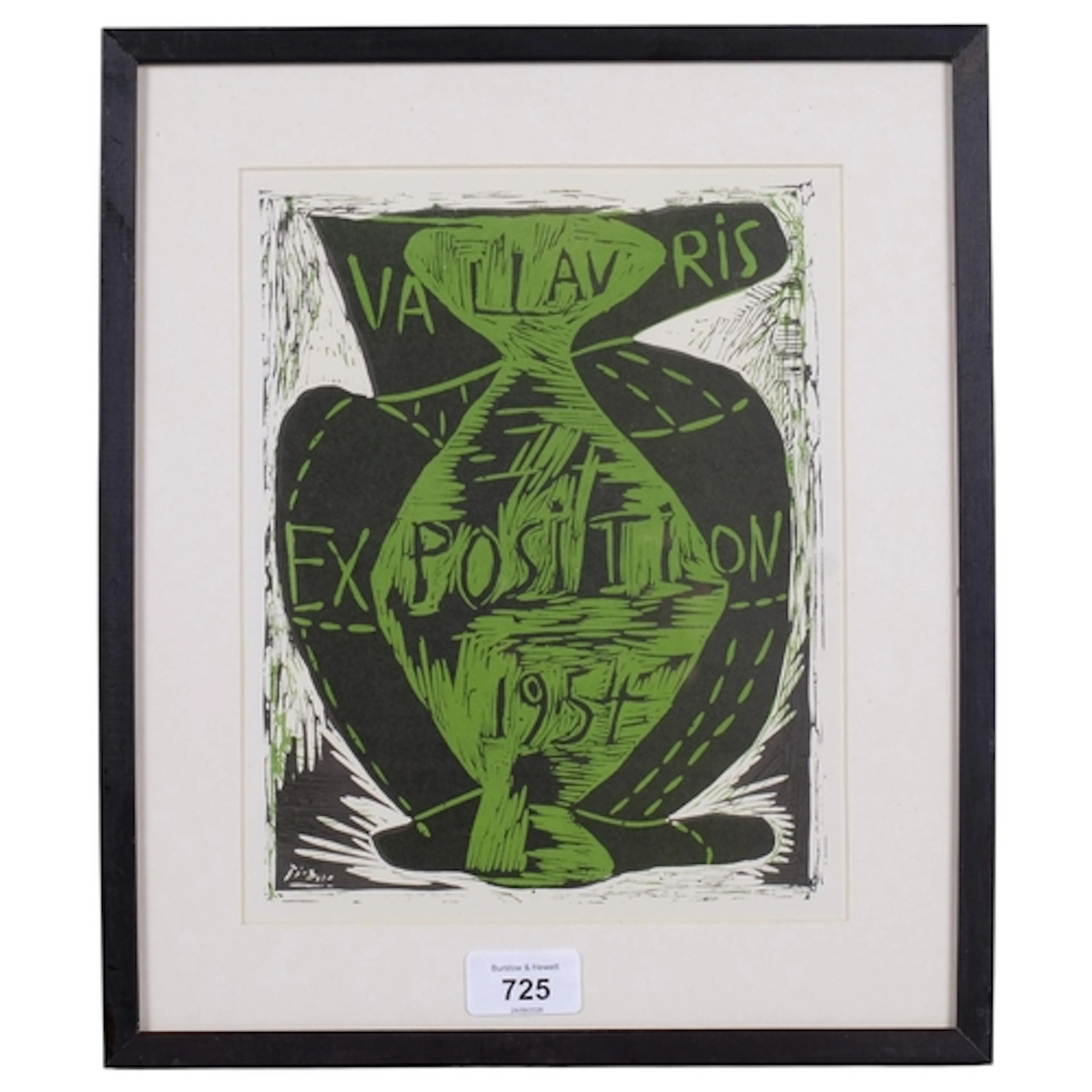 Pablo Picasso (1881-1973), lithograph in colours on paper, E...
