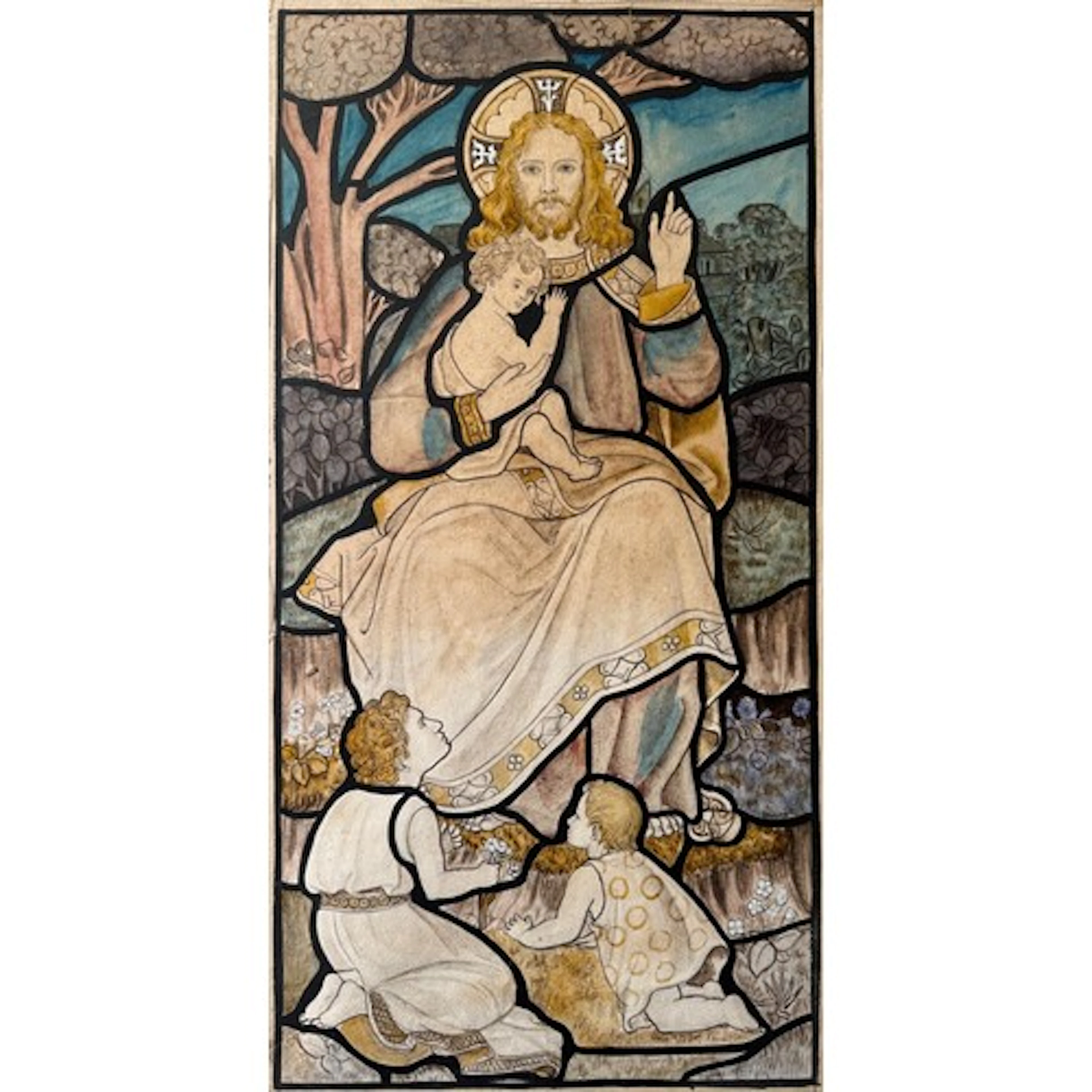 Pre-Raphaelite School, in the manner of Morris, Marshall, Fa...
