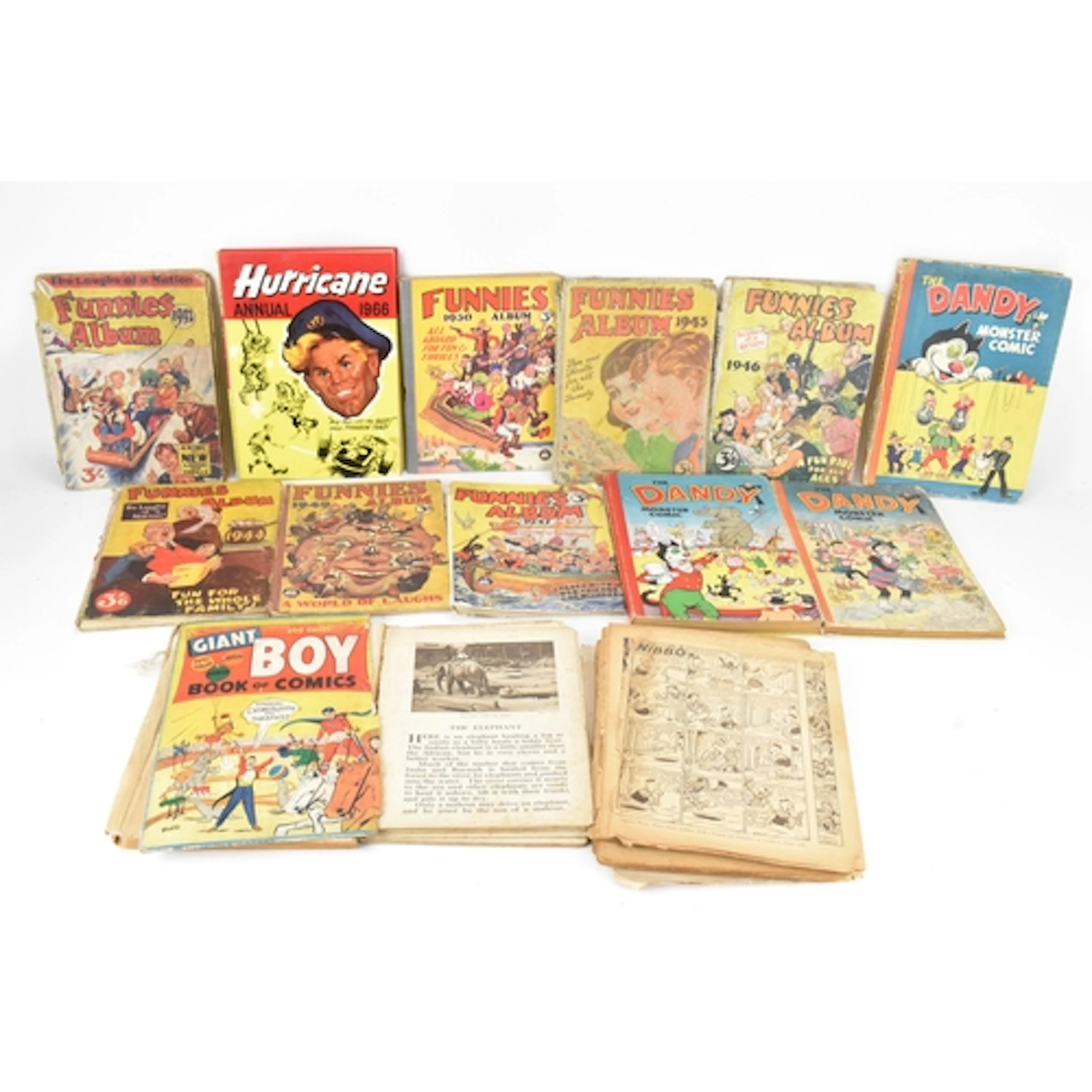 A selection of 1940s and later Childrens annuals to include:...