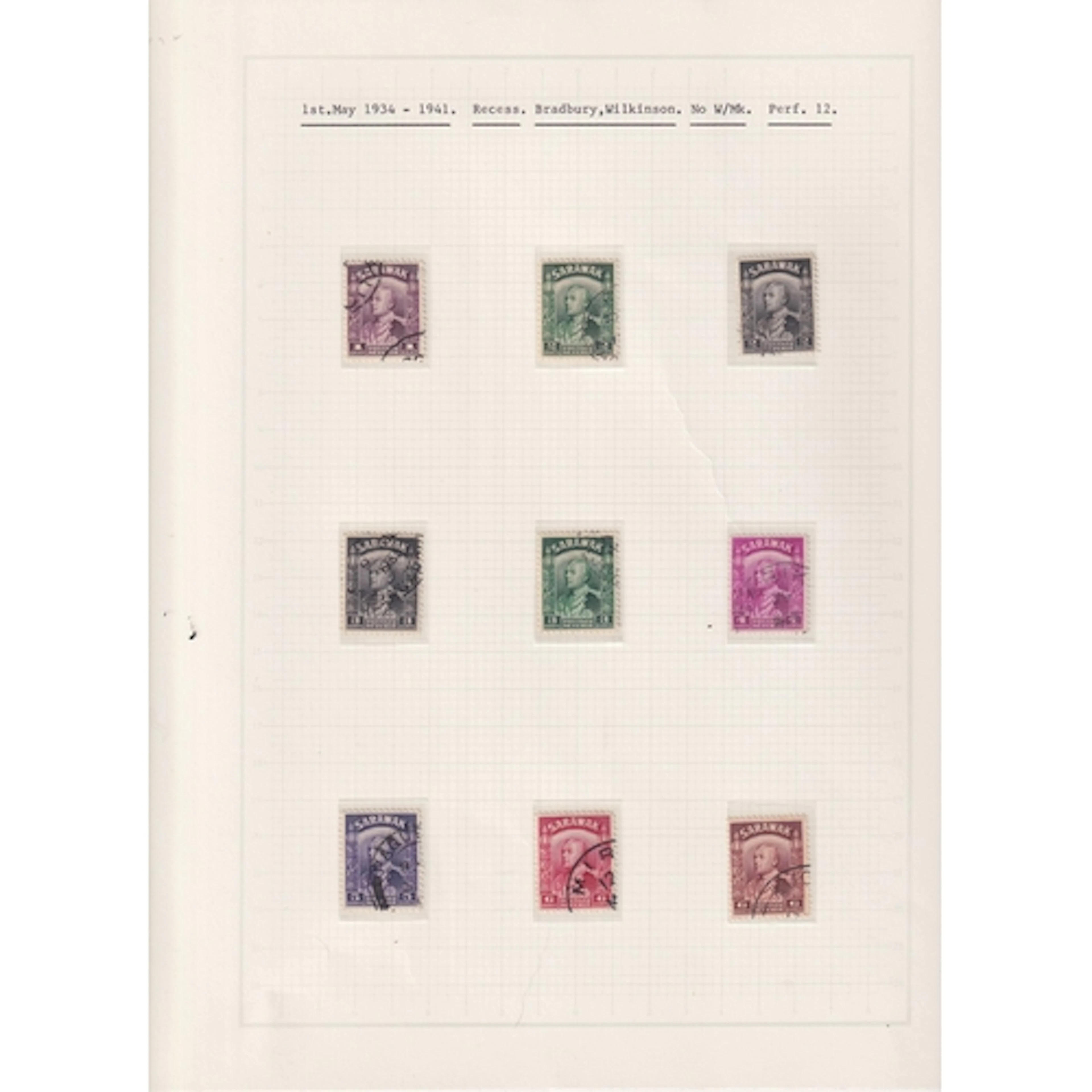 1934/79 used collection on pages with 1934/41 1c-$10 set of ...