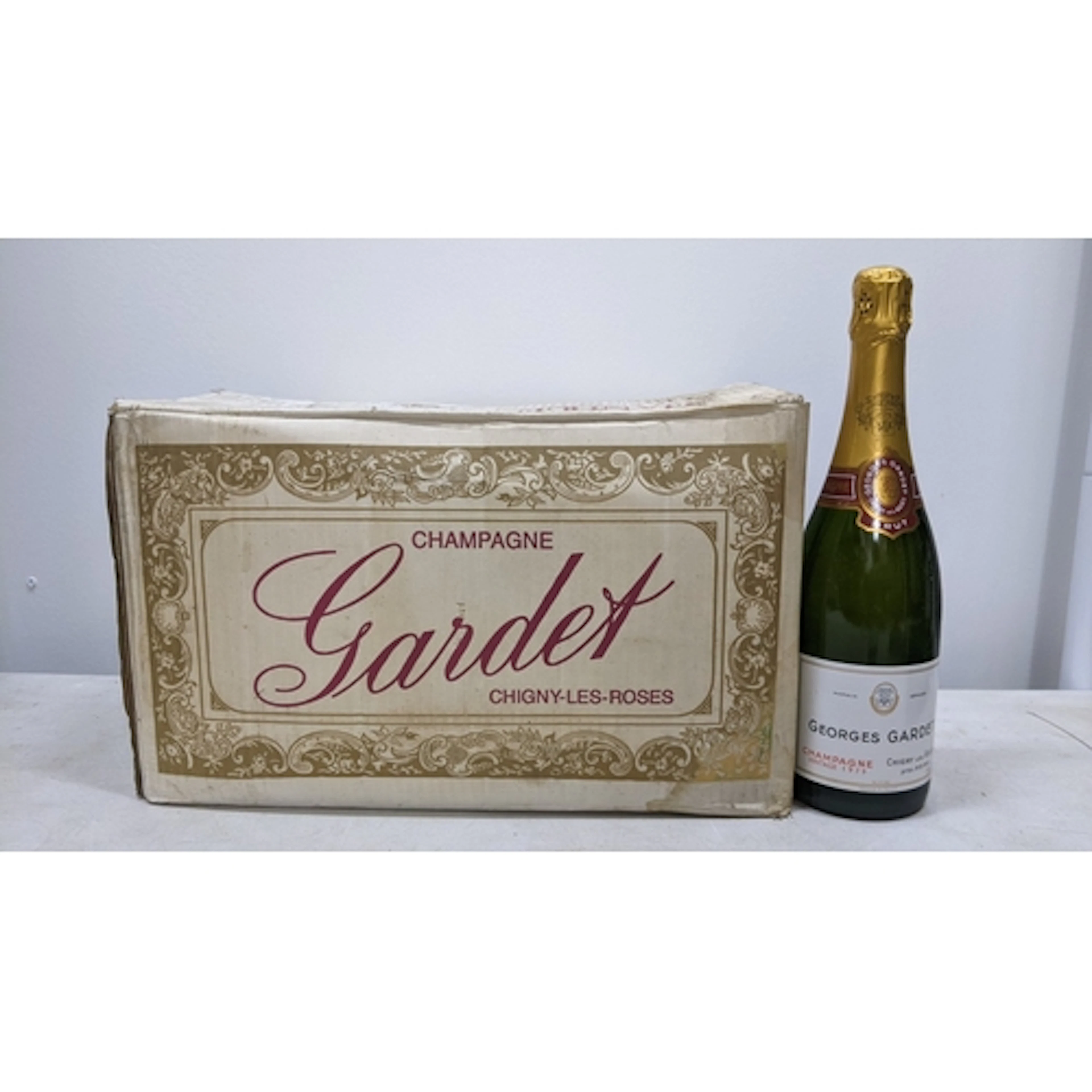 A boxed set of Twelve bottles Georges Gardet Vintage 1979 Ch...