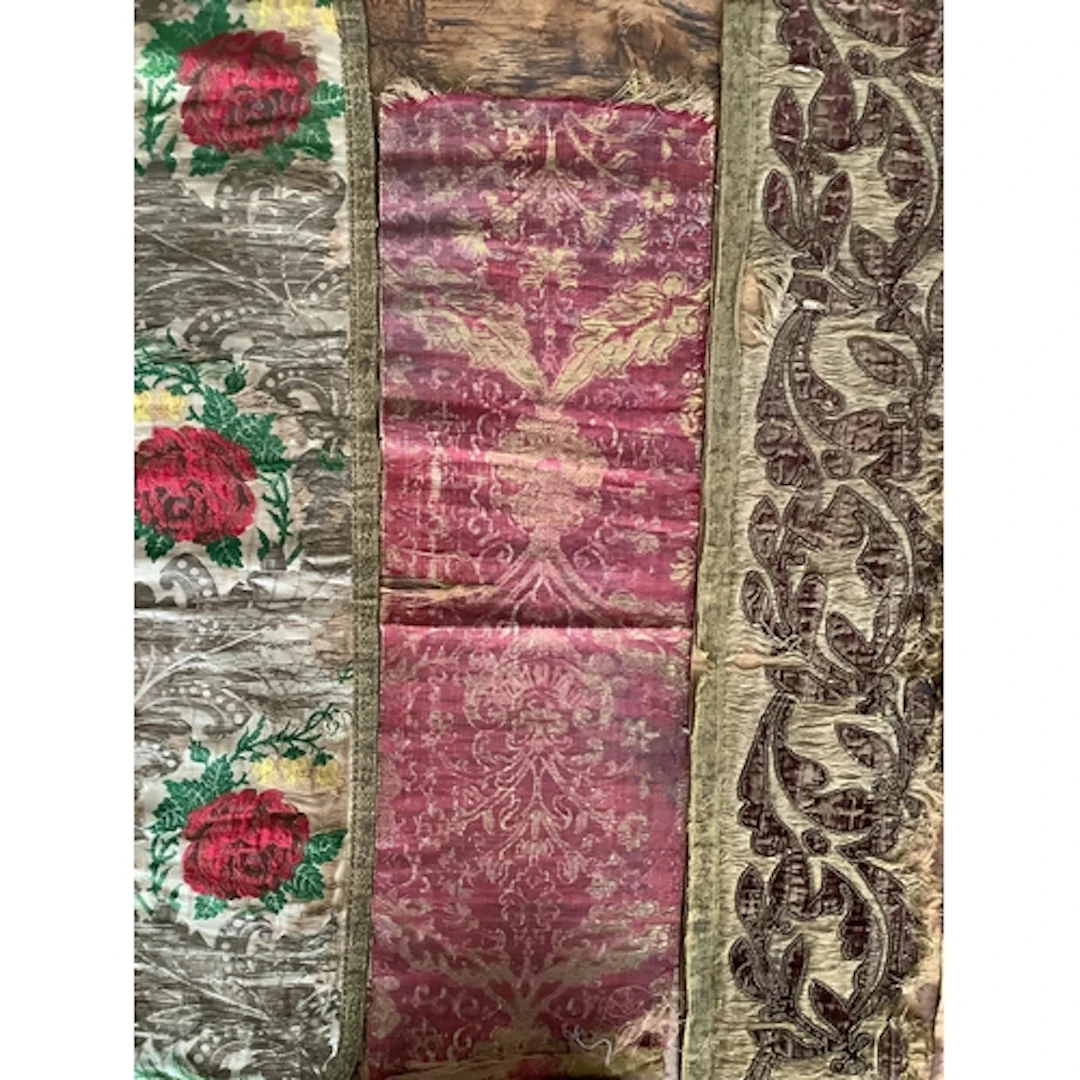 A collection of 18th century ecclesiastical borders, fragmen...