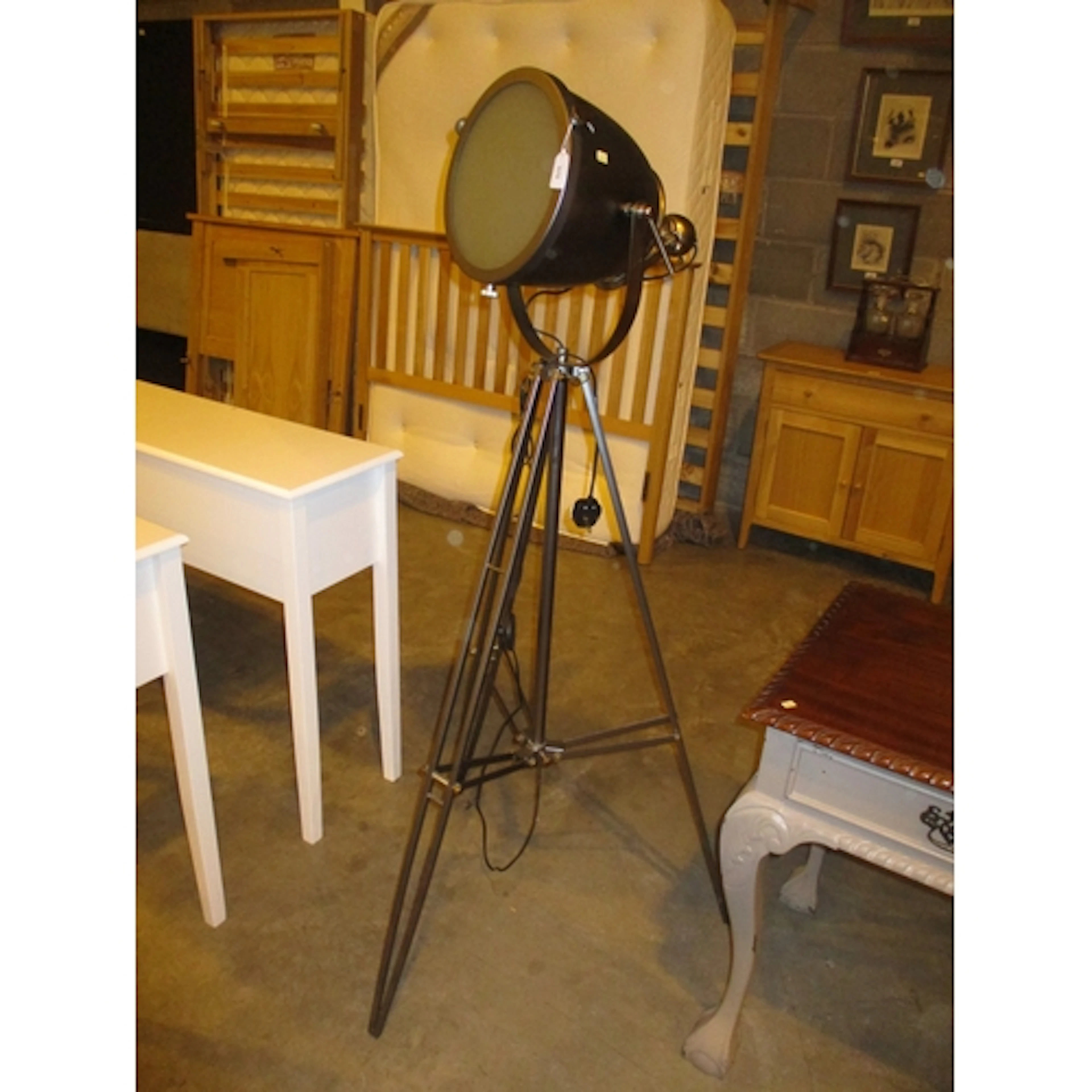 Search Light Style Floor Lamp