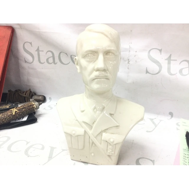 An Allach Porcelain bust of Adolf Hitler, very good conditio...