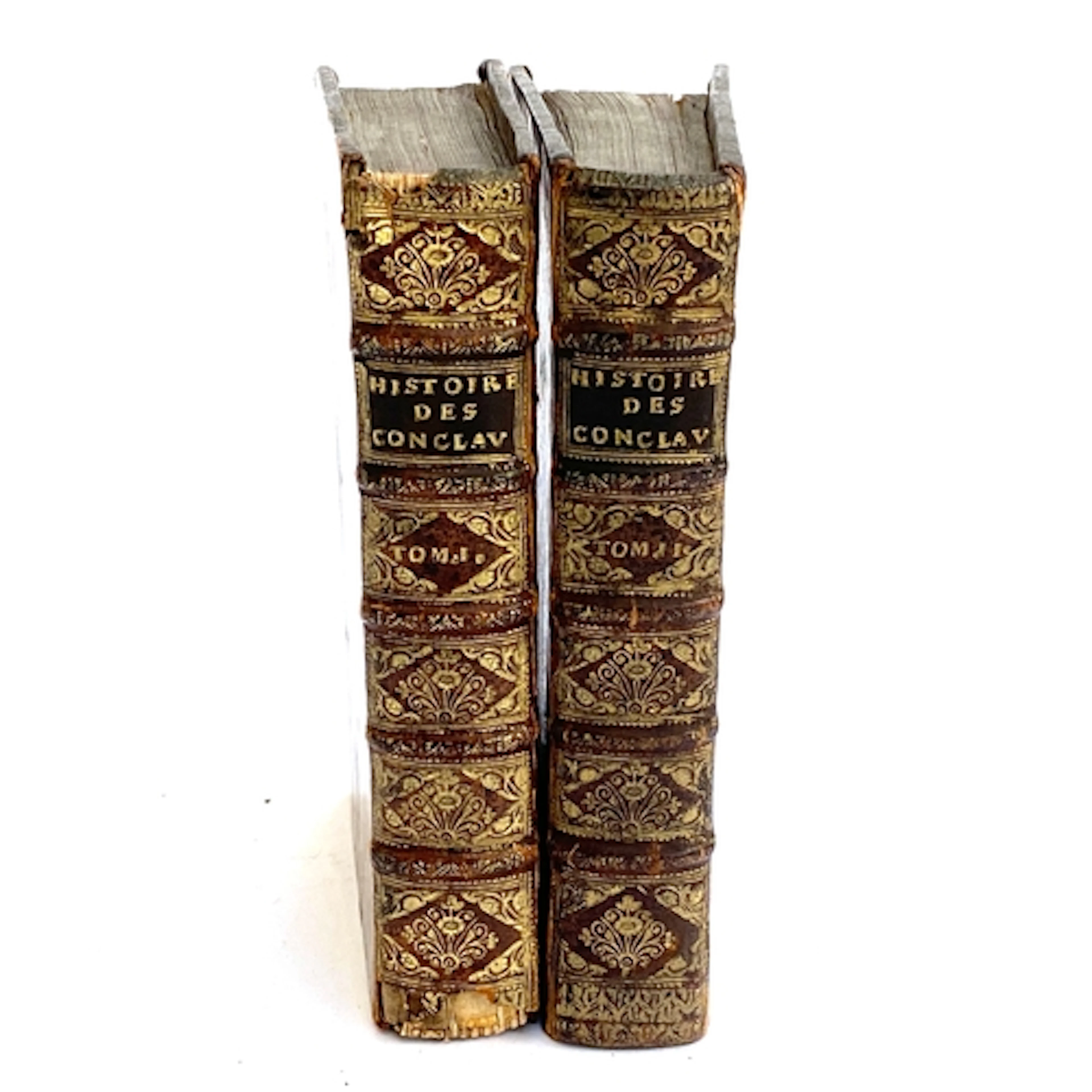 BINDINGS, PAPAL INTEREST. In French. 'Histoire des conclaves...