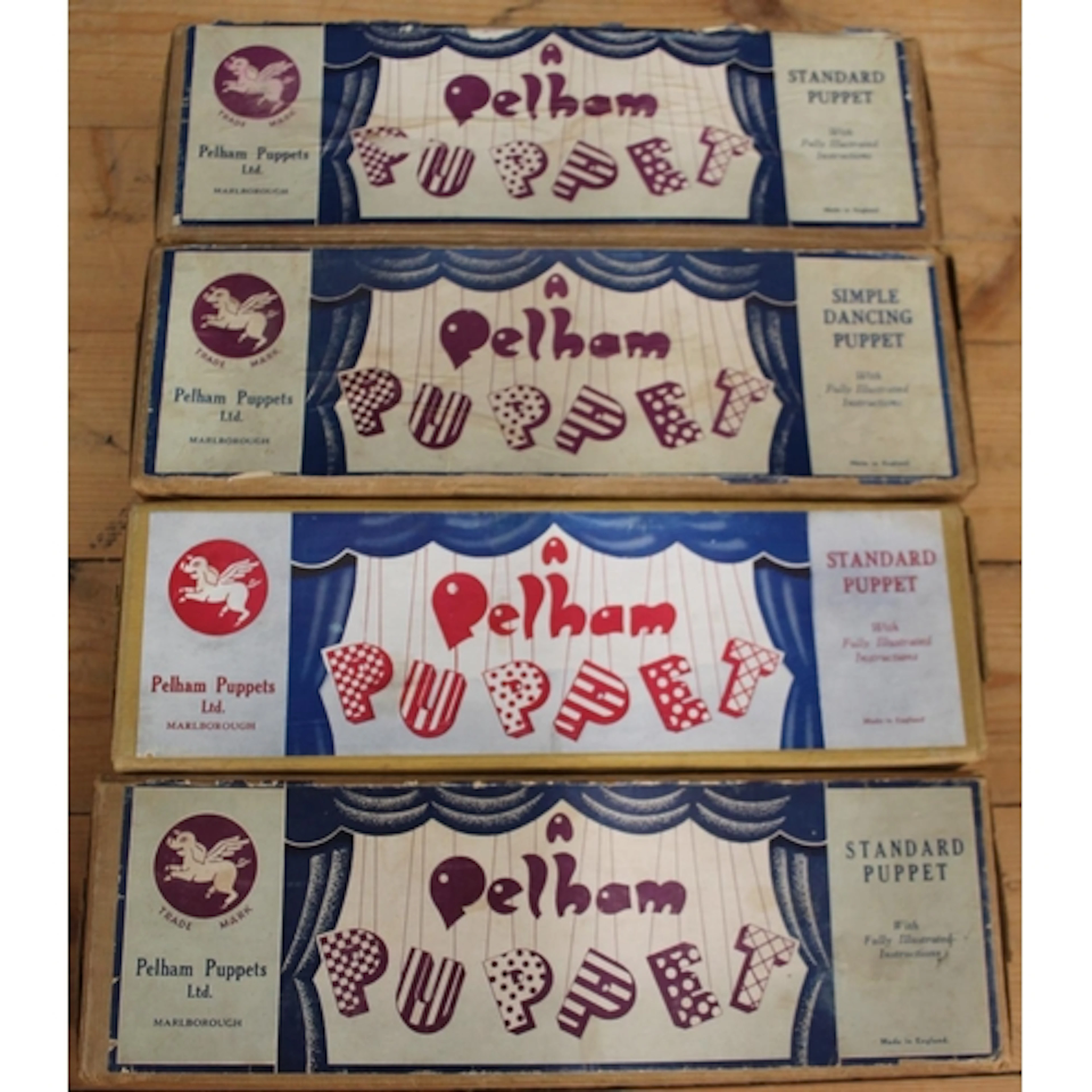 Pelham Puppets to include Poodle, Pinocchio, Tyrolean Girl a...