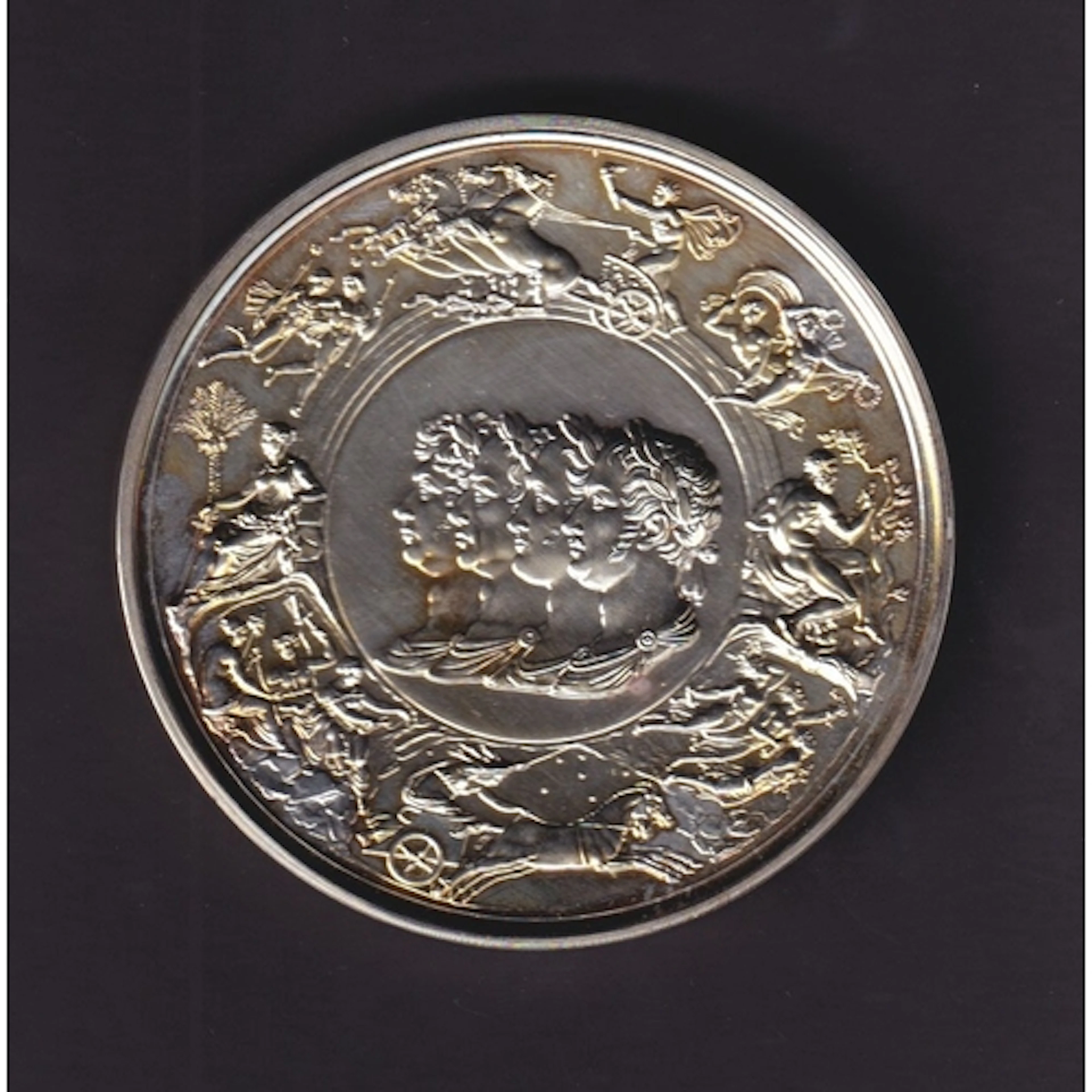 Royal Mint 1990 Battle of Waterloo 175th Anniversary sterlin...