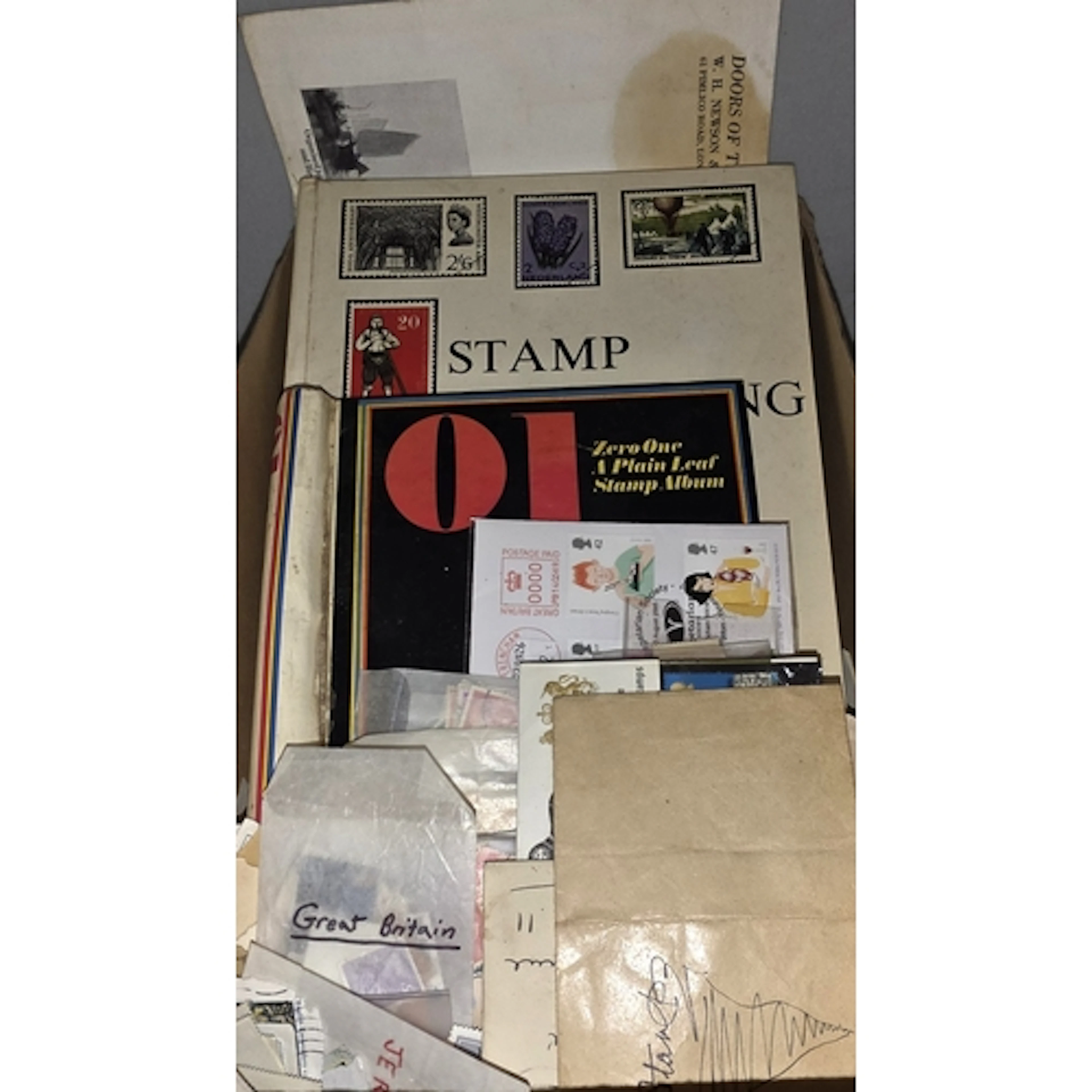 A collection of loose and other stamps