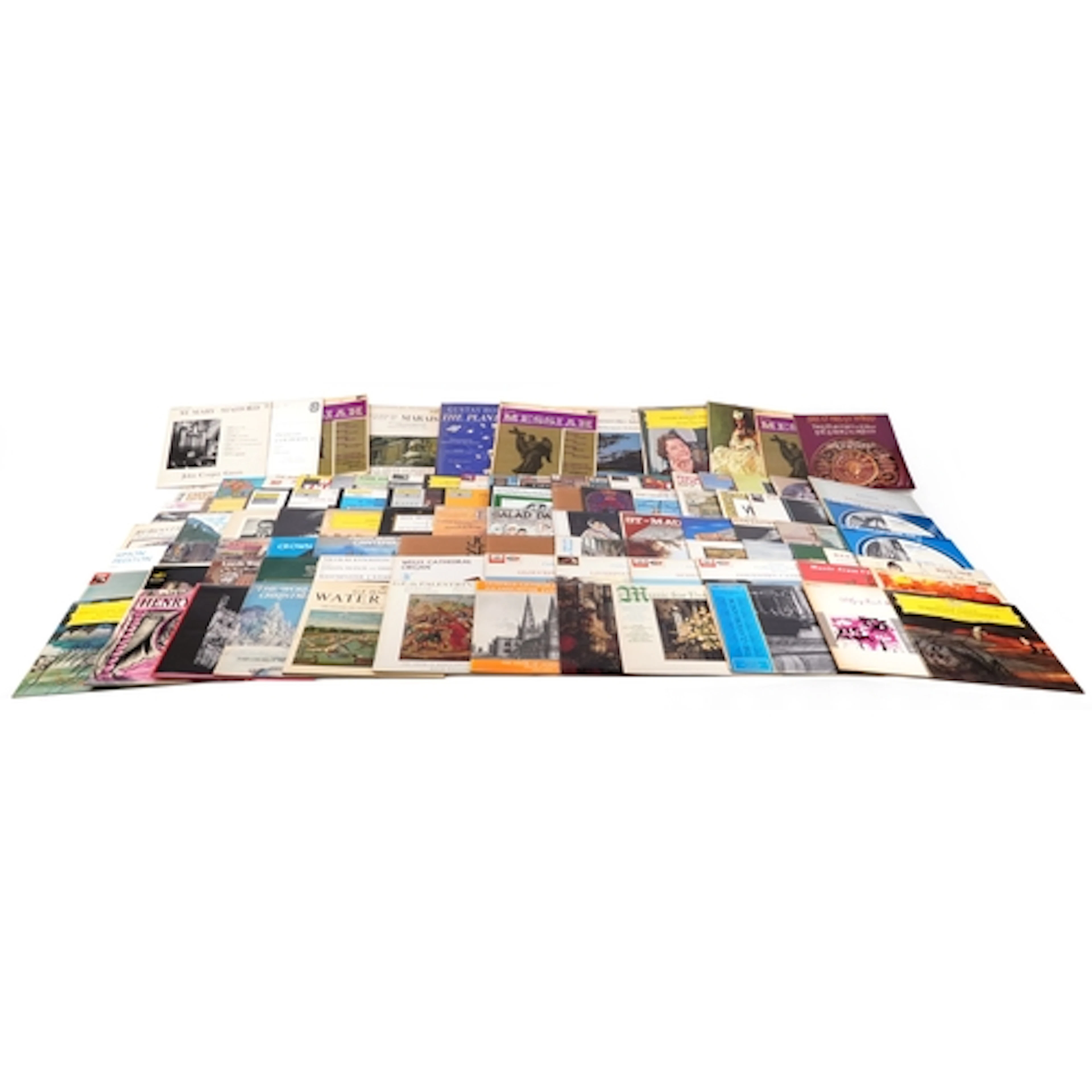 Vinyl LP records, mostly classical, including Beethoven and ...