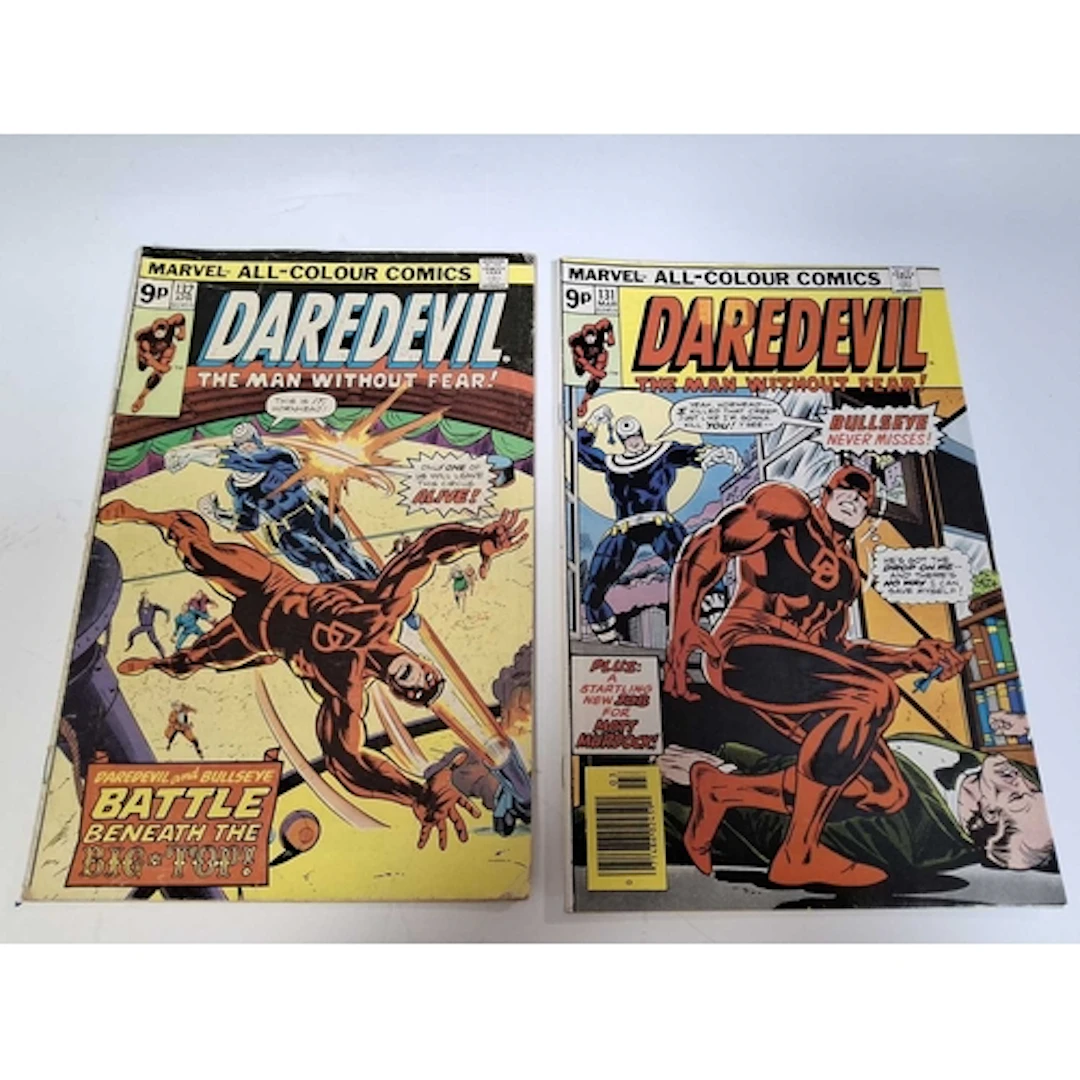DAREDEVIL 131 & 132 MARVEL COMICS, first appearances of ...