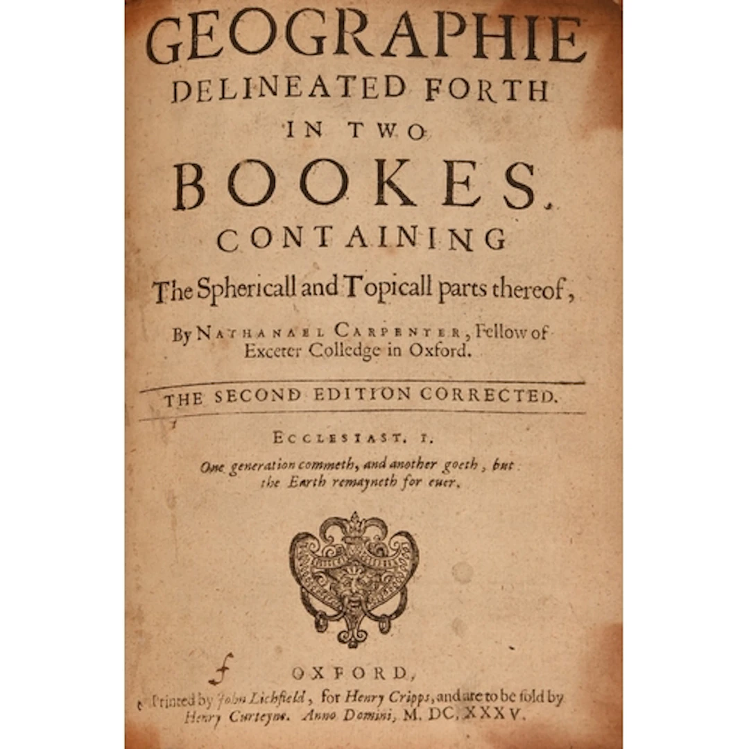 Carpenter (Nathaniel, Fellow of Exeter College in Oxford), G...
