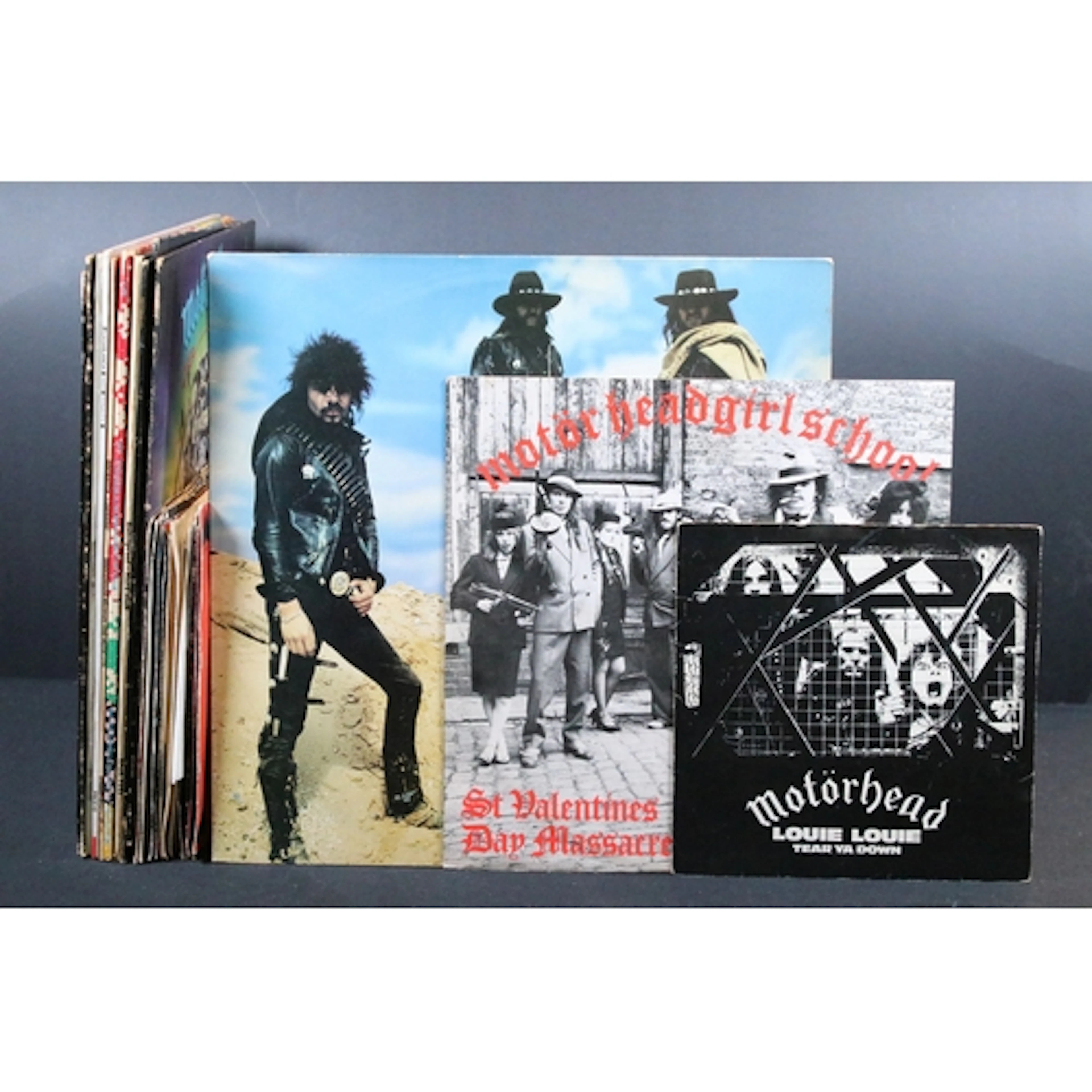 Vinyl - 9 Rock / Metal LPs, 2 12", 1 10" and 16 7" to includ...