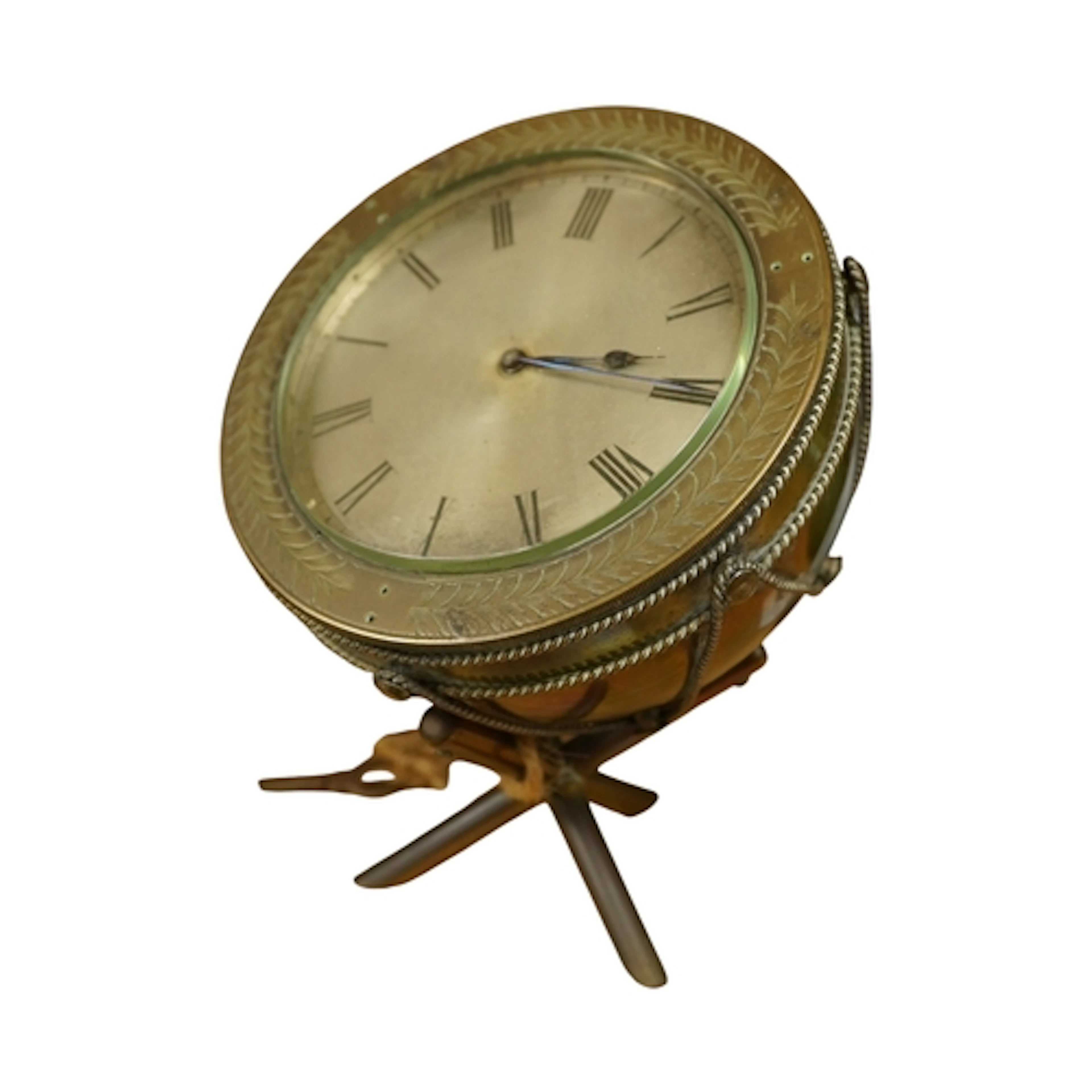 A Victorian George Betjemann & Sons silvered brass regimenta...