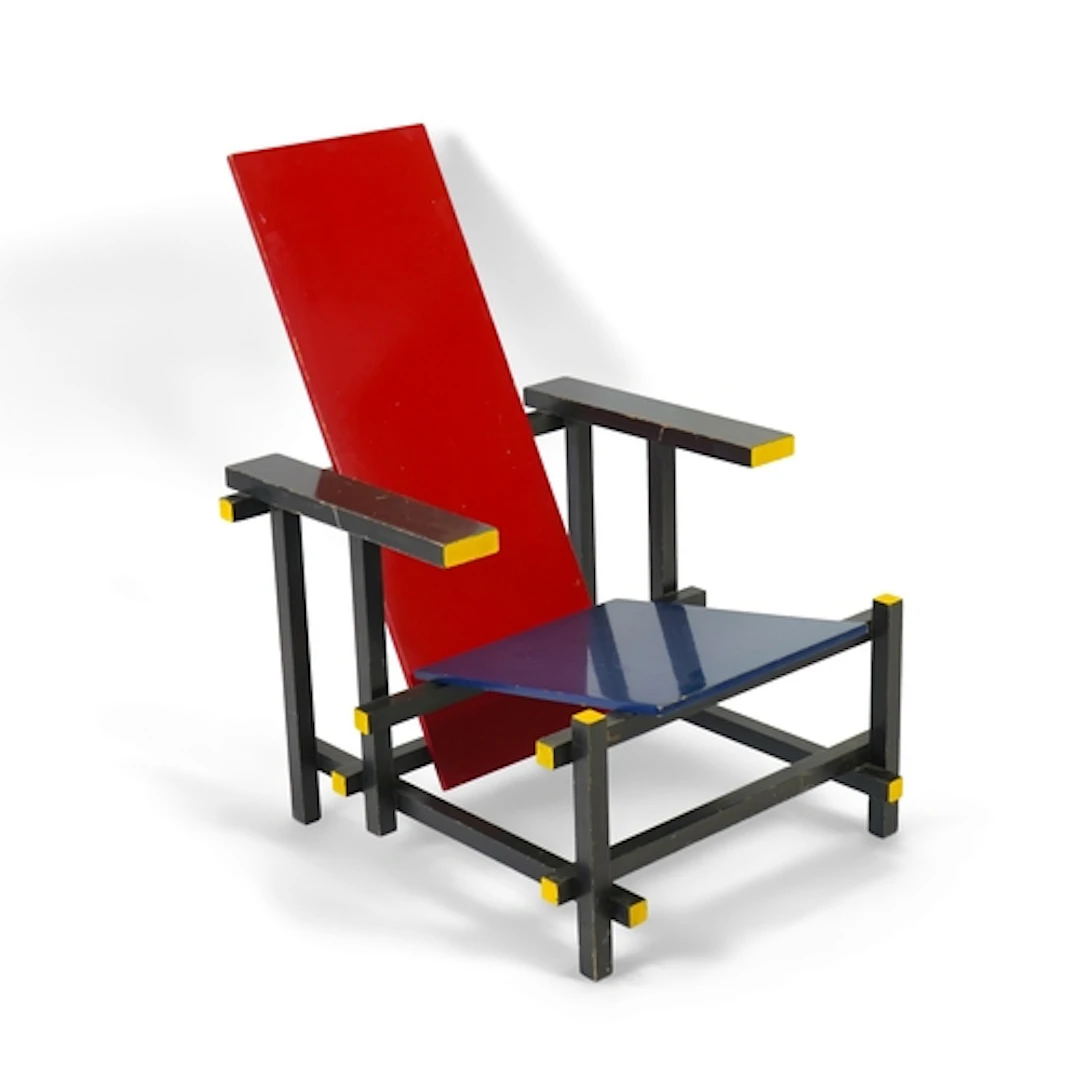 Gerrit Rietveld (Dutch, 1888-1964) for Cassina: A 'Red and B...