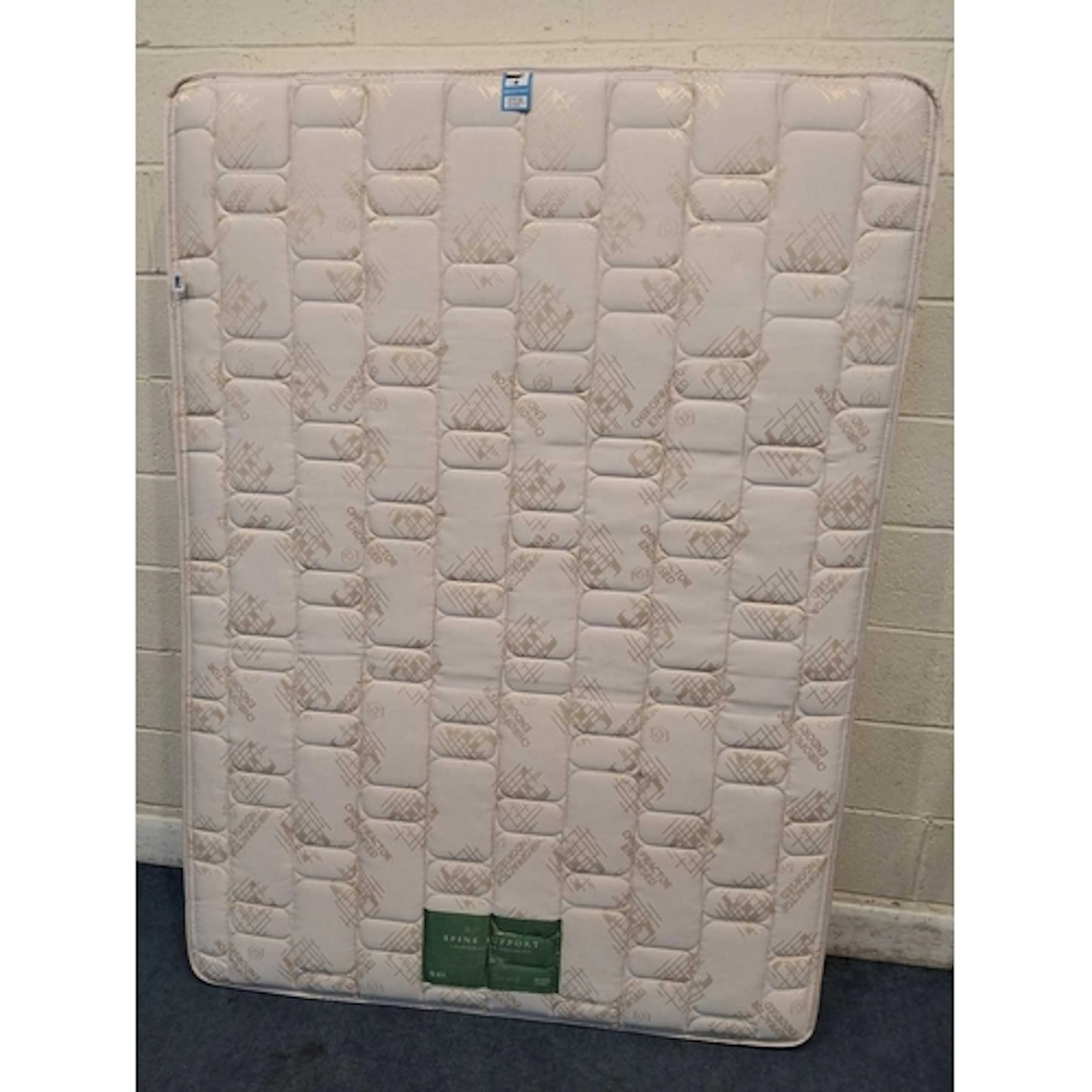 A KING KOLL SPINE GUARD 4FT6 MATTRESS general signs of usag...
