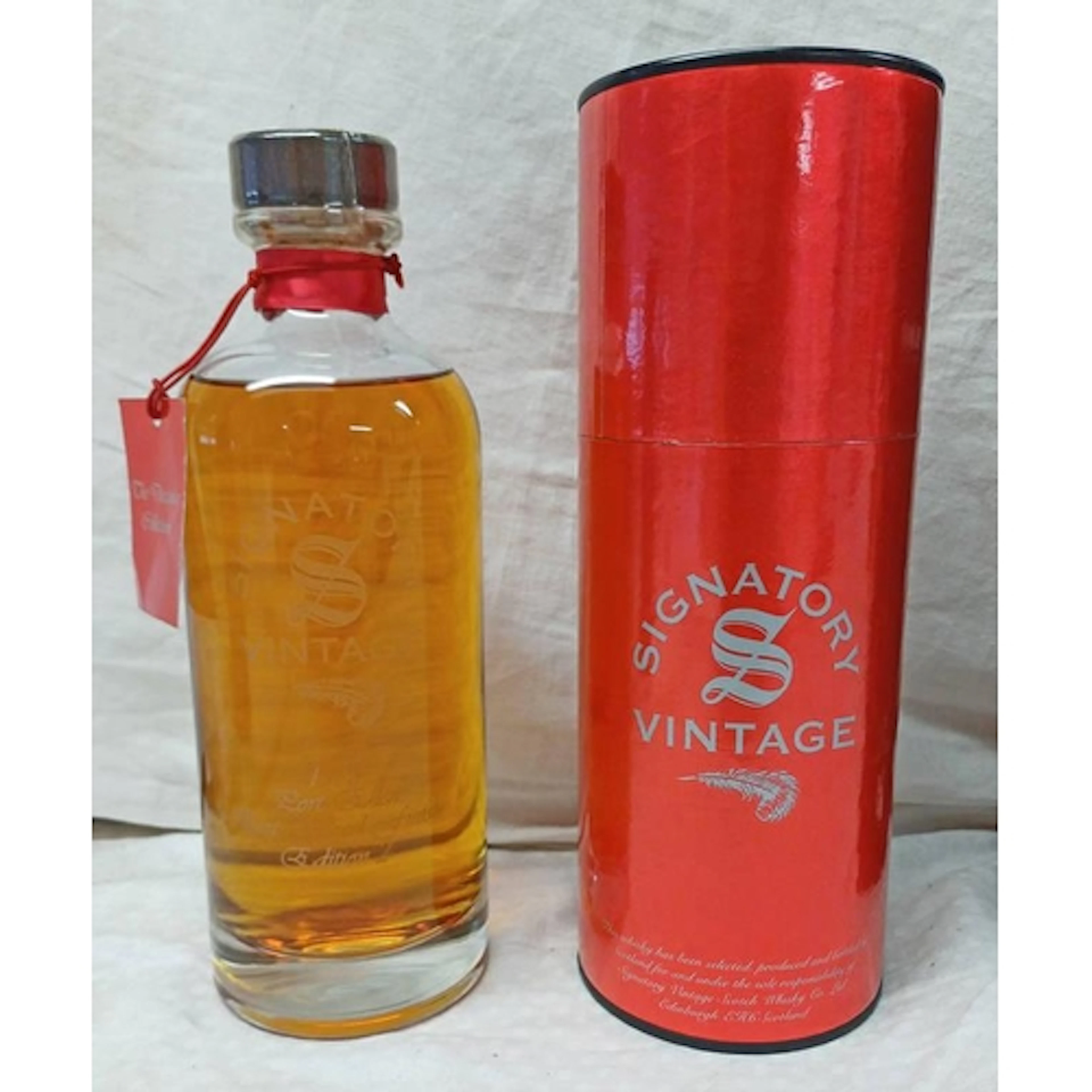 1 BOTTLE PORT ELLEN 23 YEAR OLD SINGLE MALT WHISKY, POT WOOD...