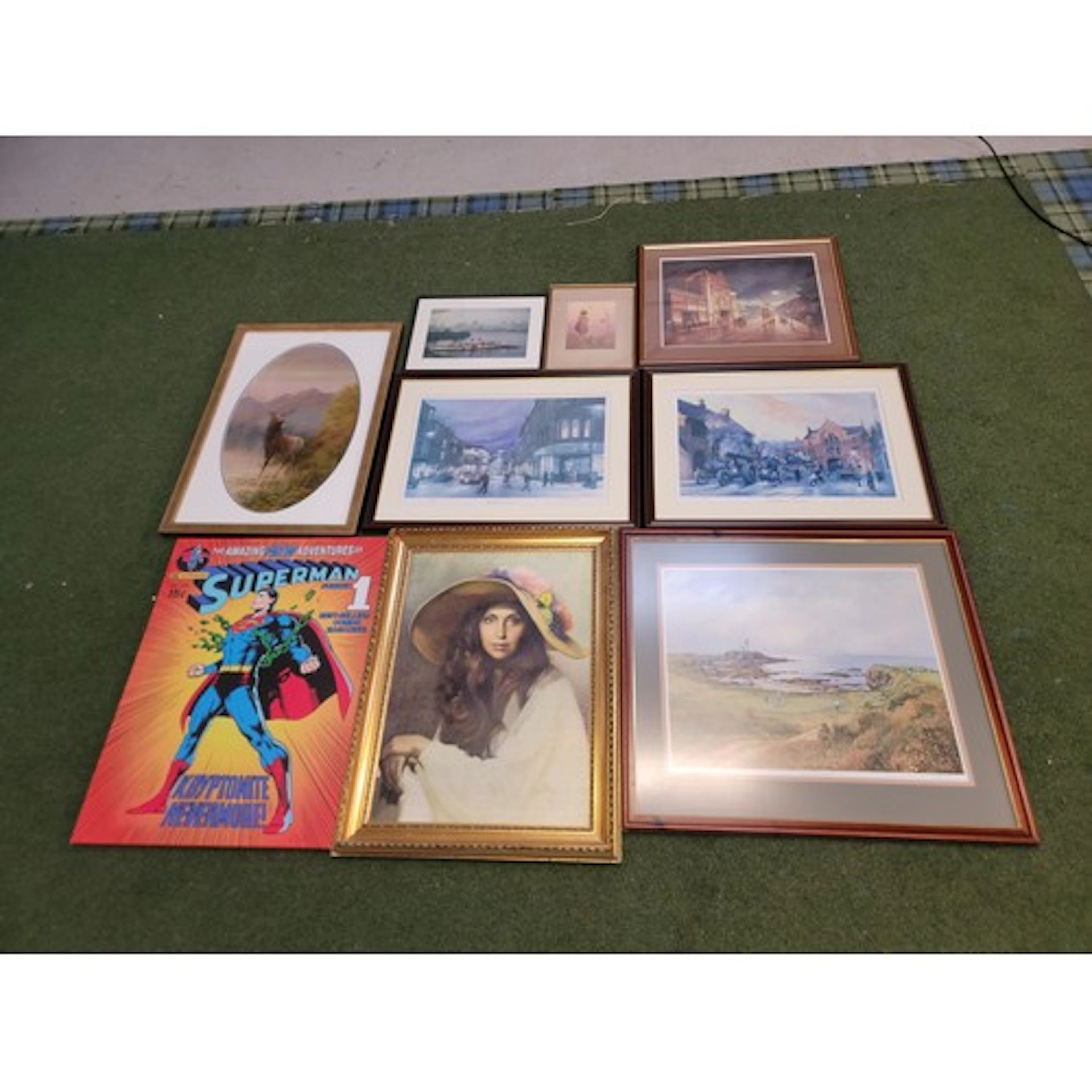 LARGE SELECTION OF PRINTS AND PICTURES including After Giorg...