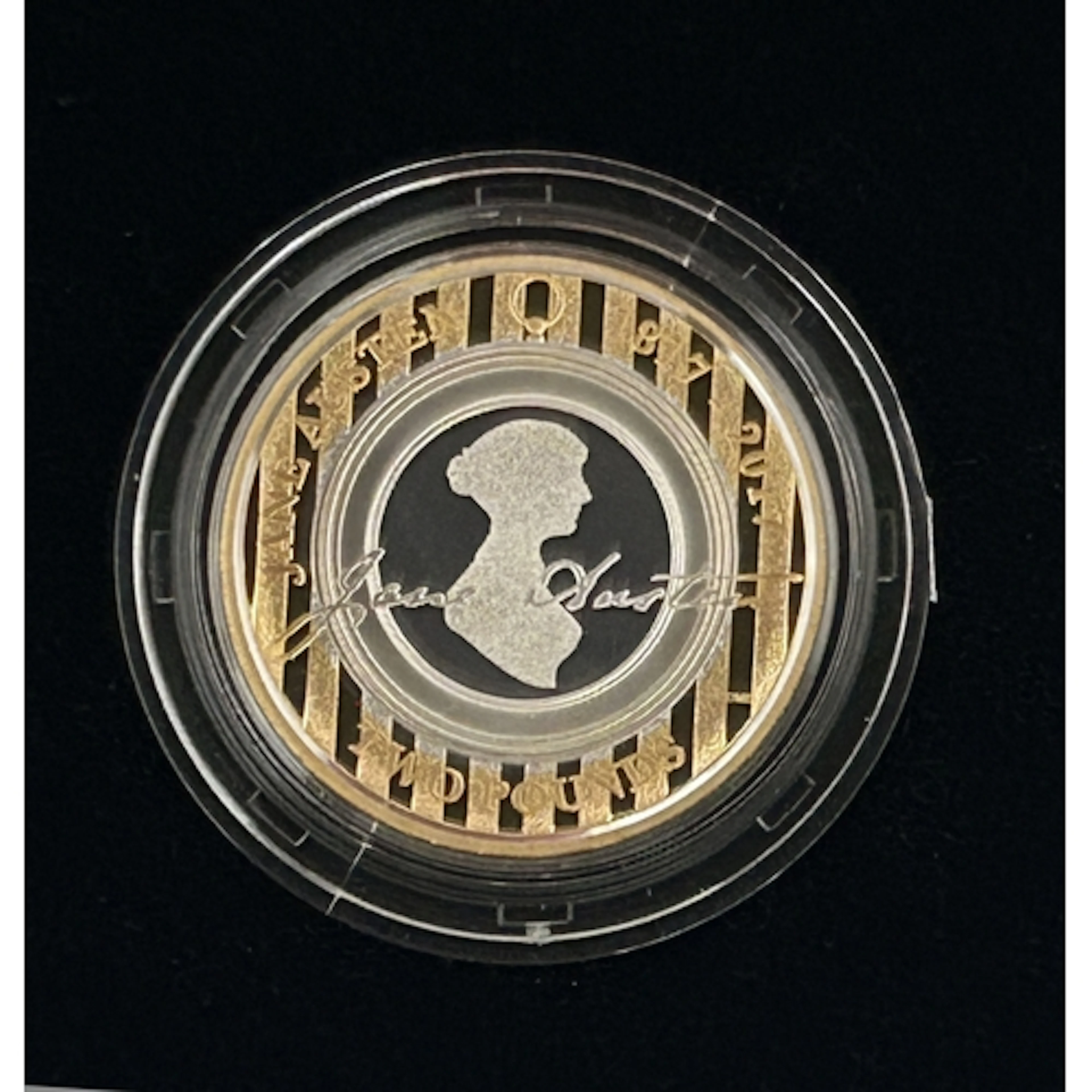 2017 UK Queen Elizabeth II group of three silver proof coins...