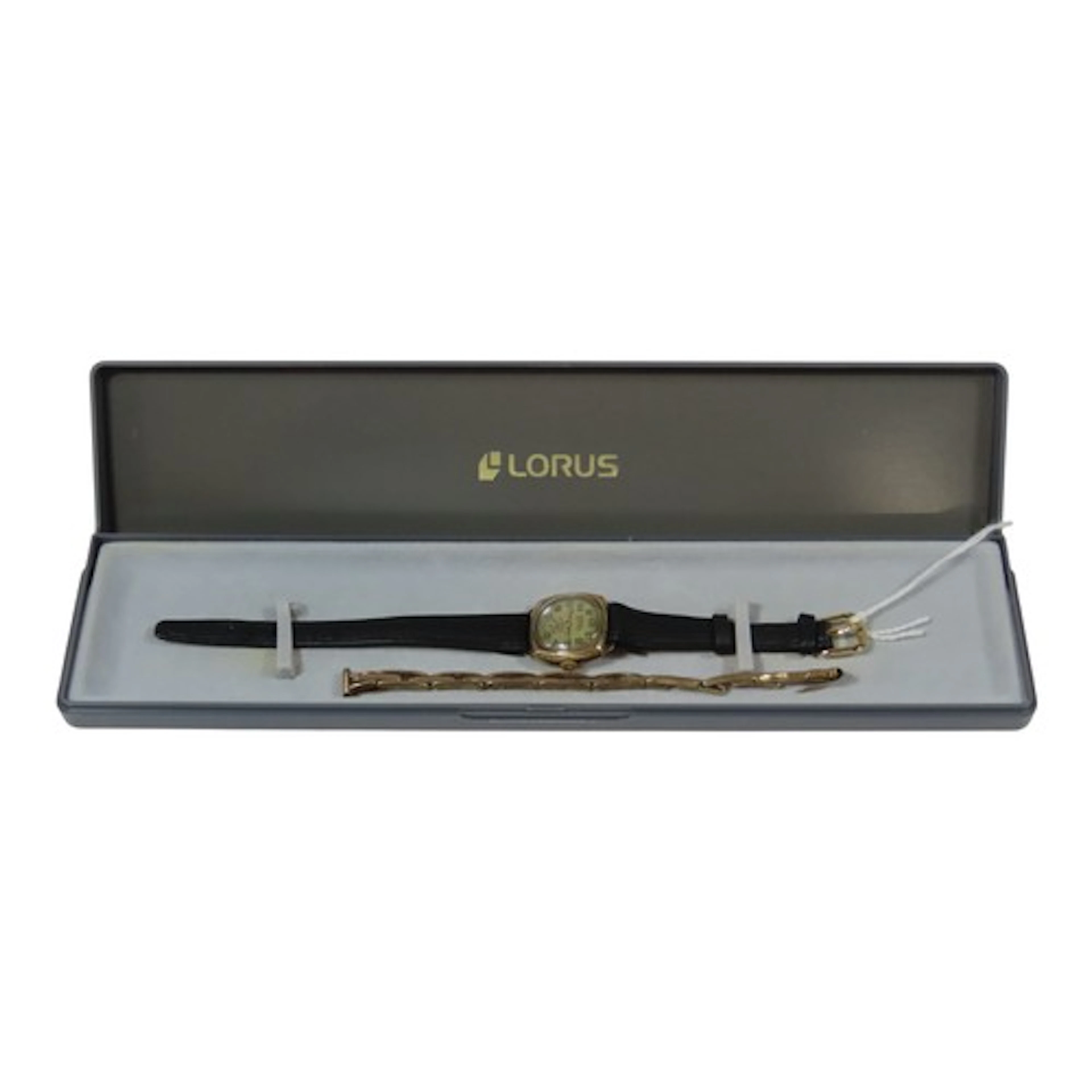 Rotary. A vintage 9ct yellow gold cased wristwatch, the dial...