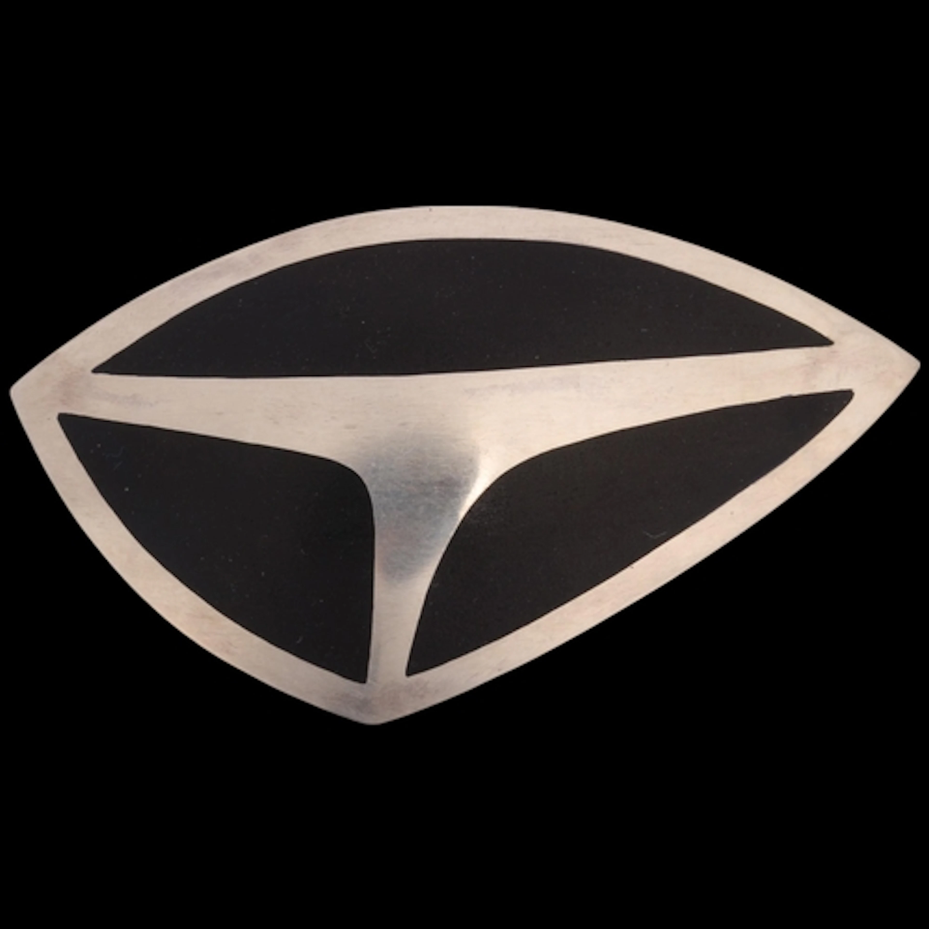 BORGE MALLING JENSEN - a large Danish modernist sterling sil...