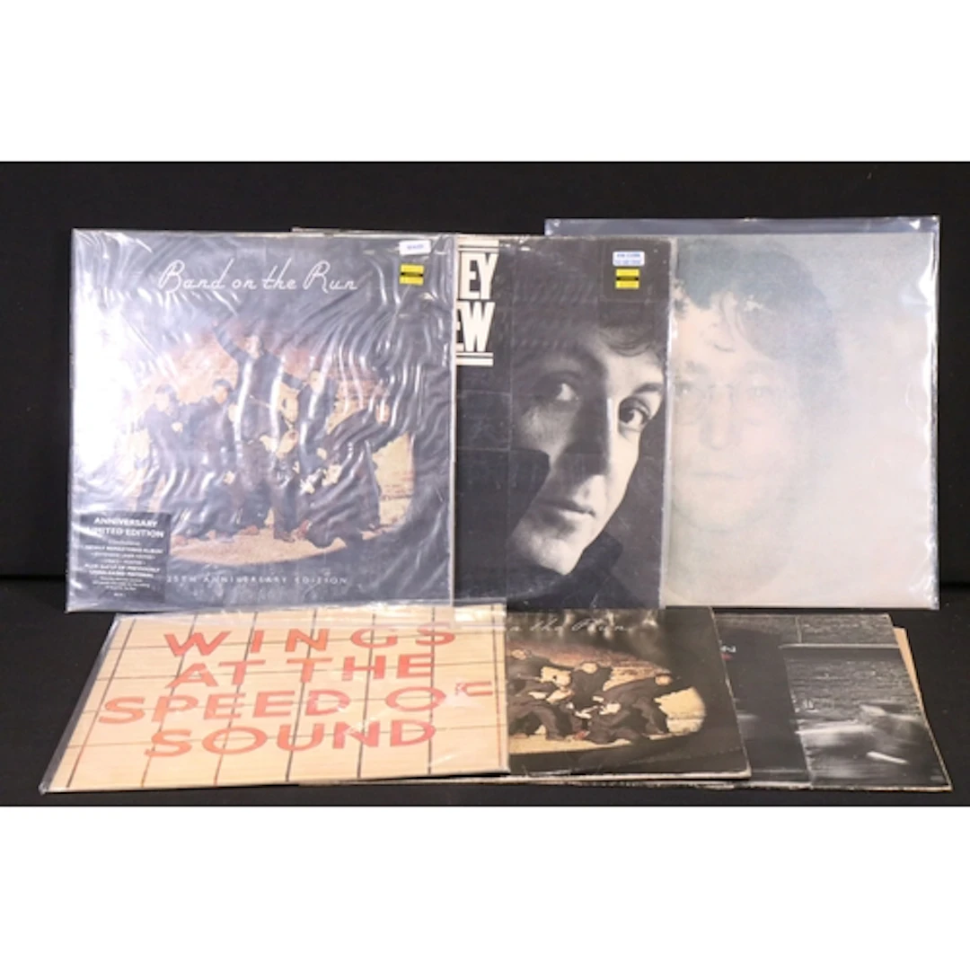Vinyl - 6 The Beatles members LPs to include The McCartney I...