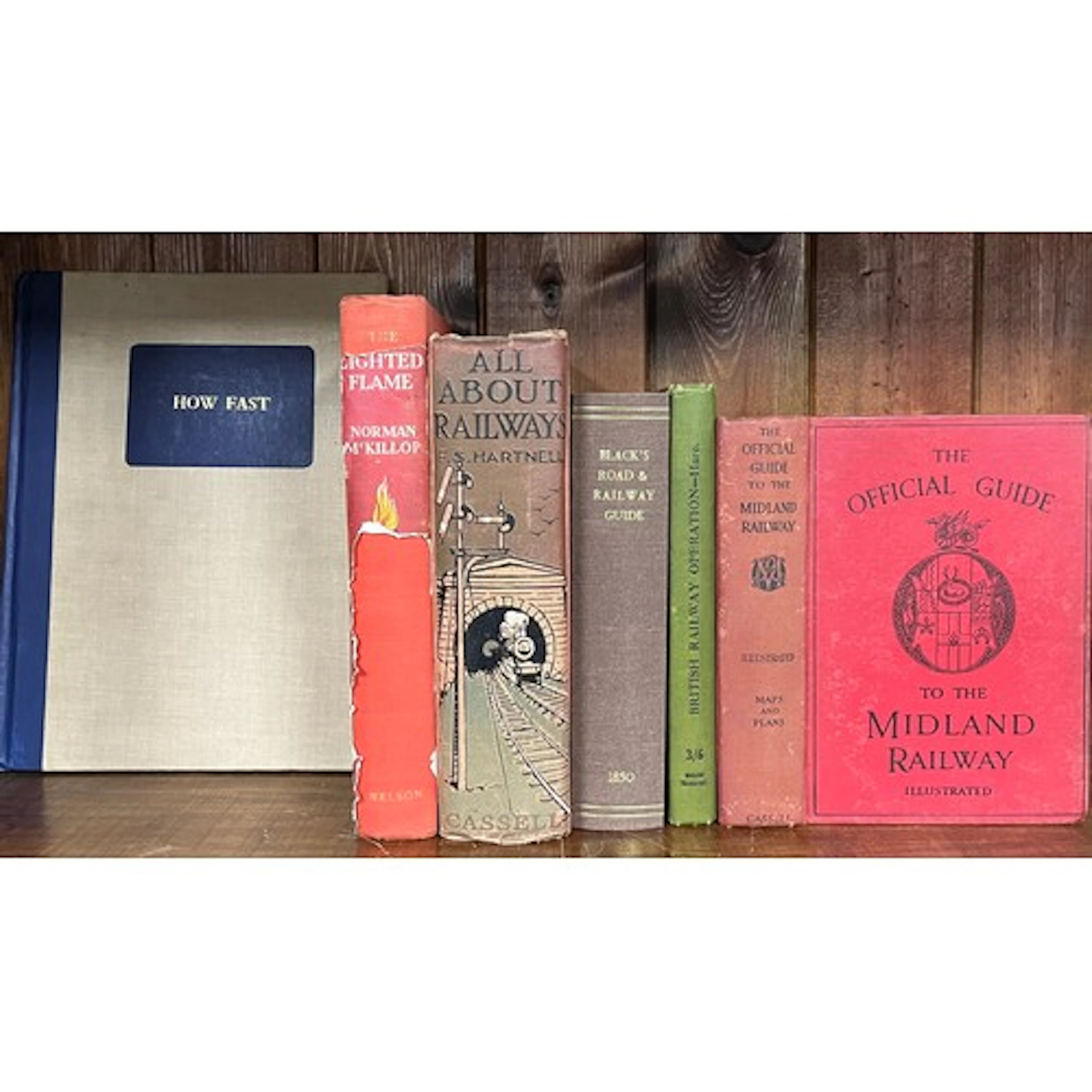 Books – railway interest: The Official Guide to the Midland ...