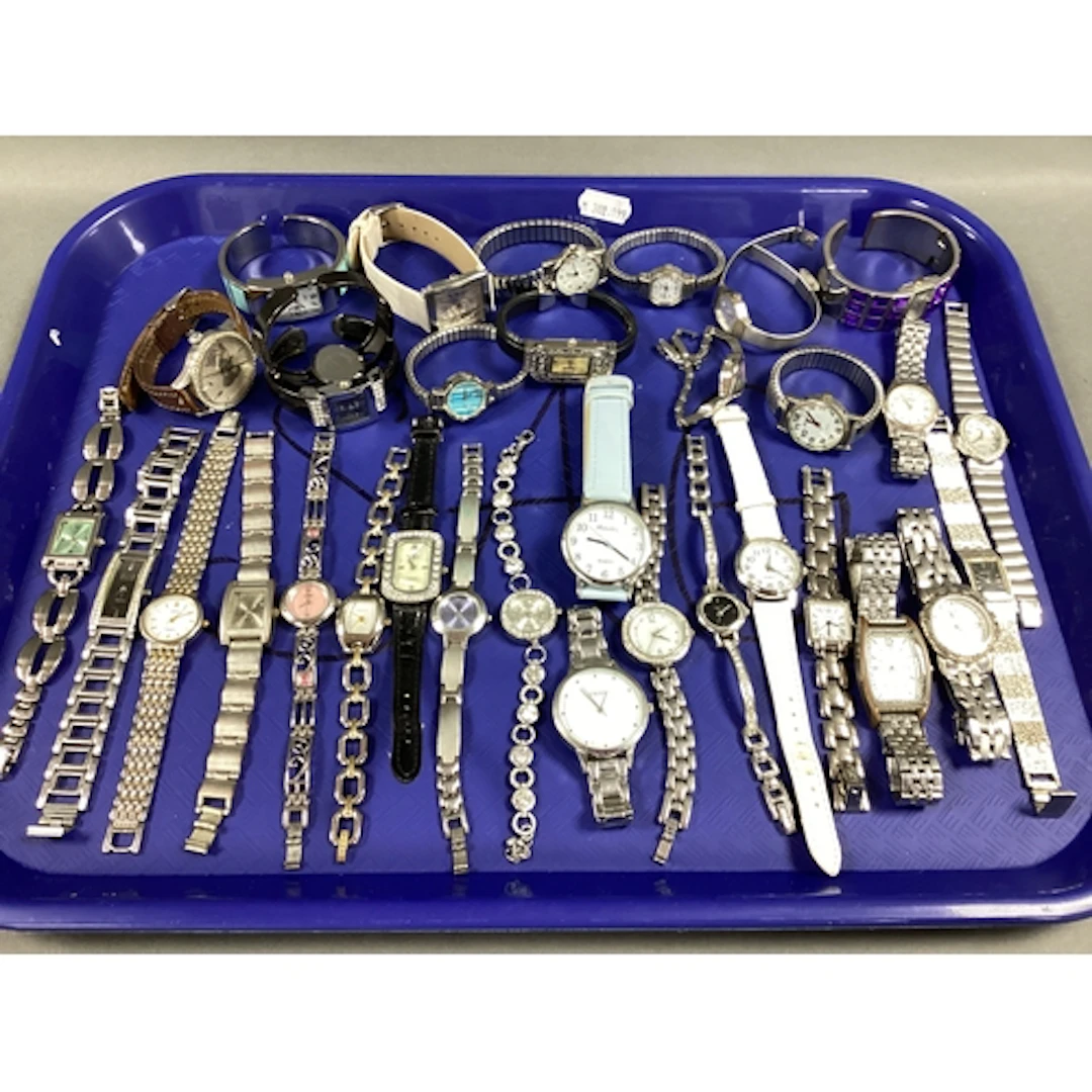 A Collection of Assorted Modern Ladies Wristwatches :- One T...