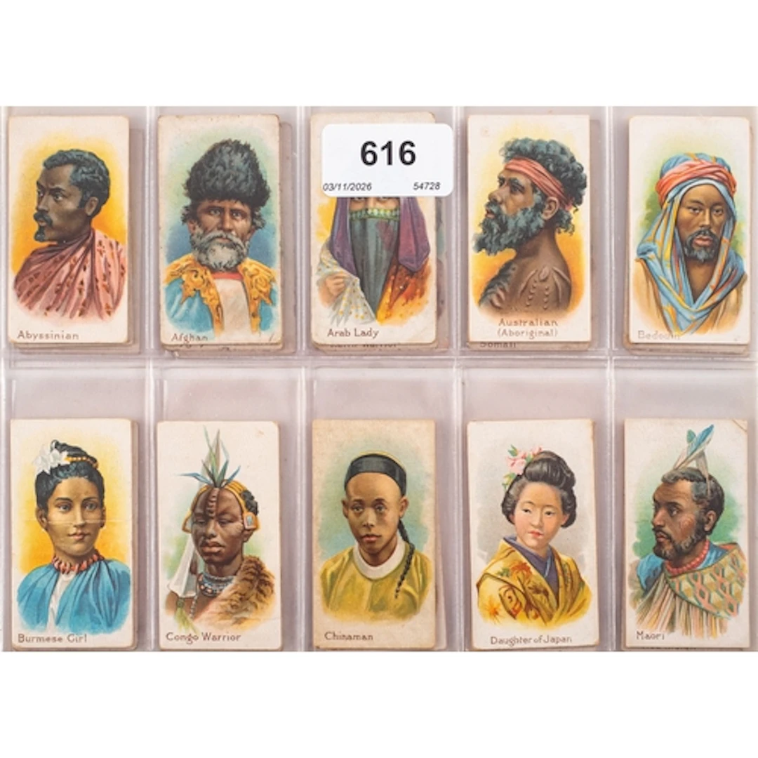 A set of Taddy 'Natives of The World' cigarette cards (25)