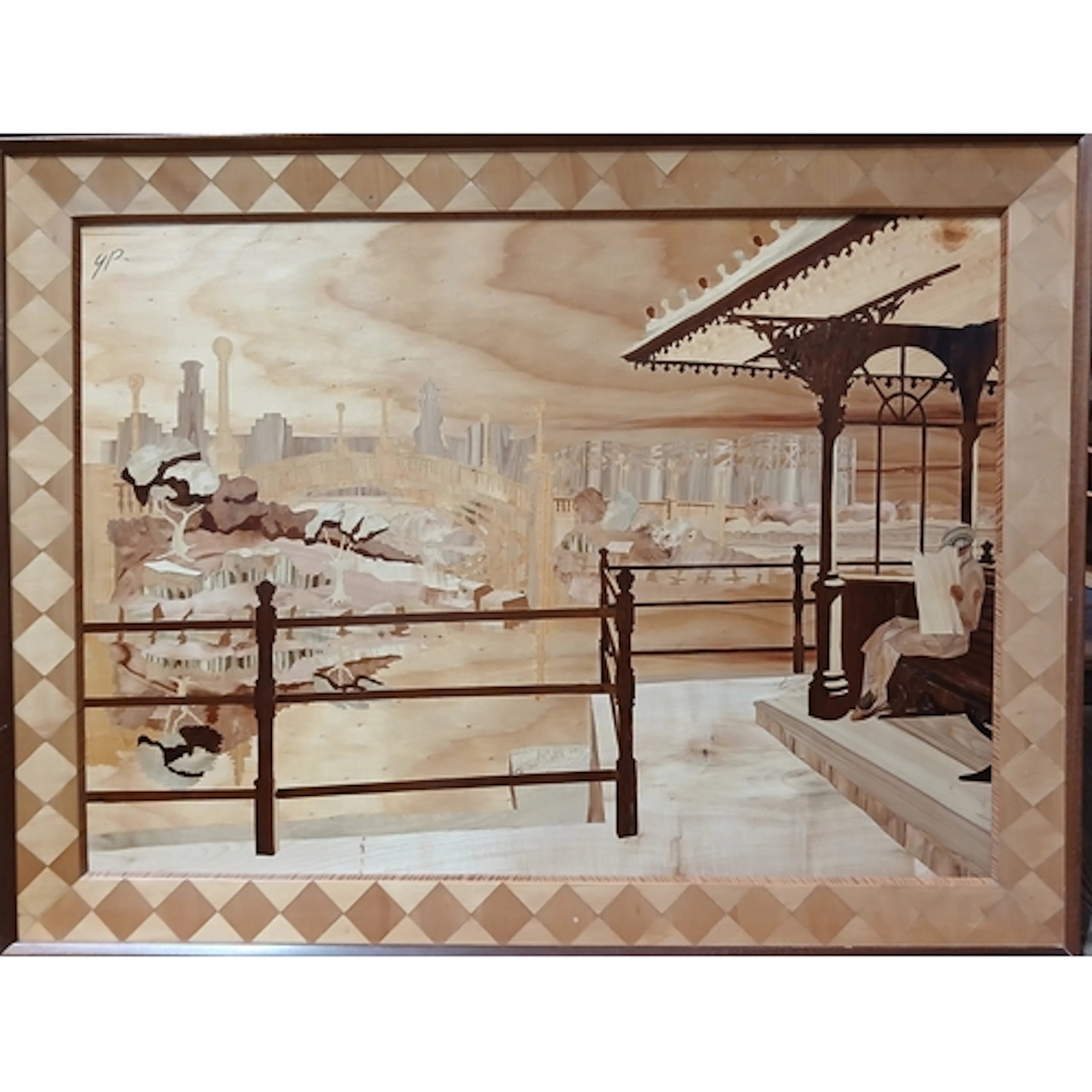 John Southworth Prescott (b1939), untitled, Southport(?) sce...