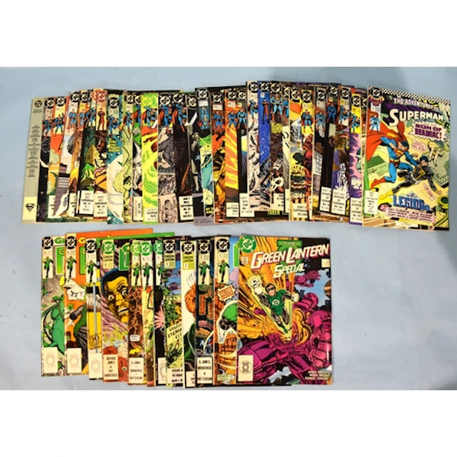 DC Comics, Superman 1989-91, issues: #35, 42-47, 450, 451, 4...