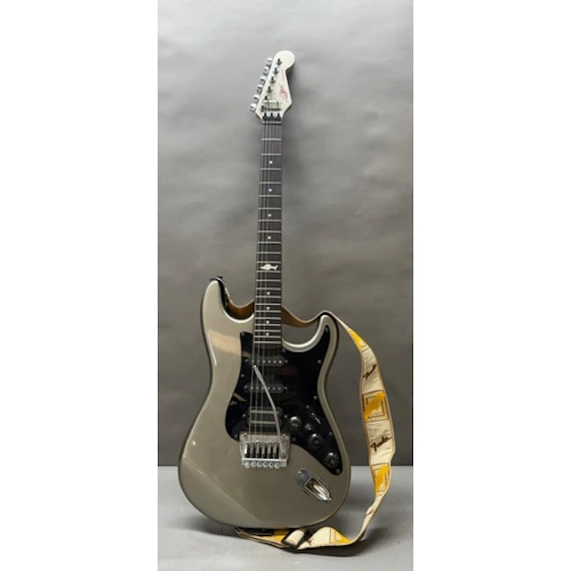 A Marlin Sidewinder electric guitar in grey and black