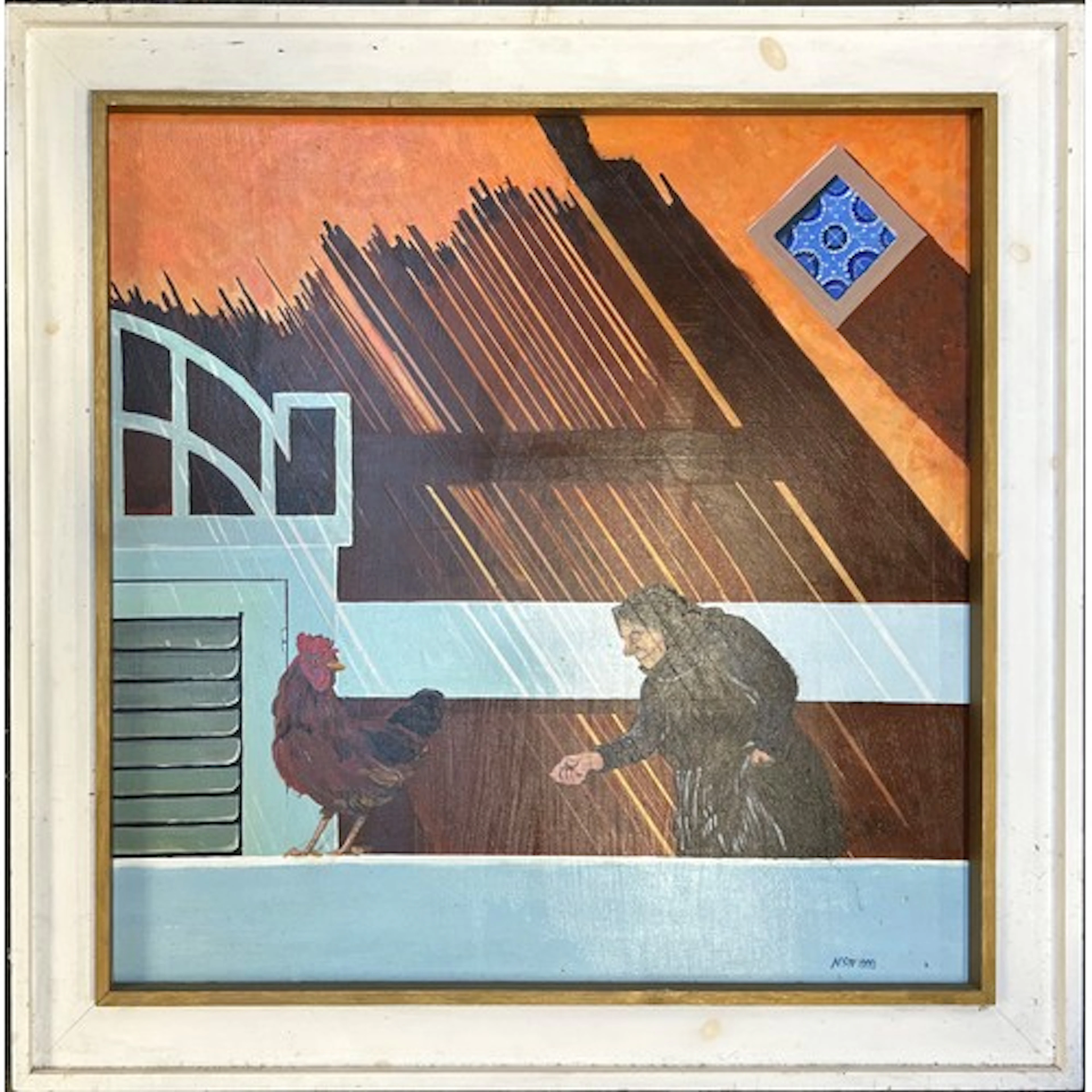 Norman Saunders-White, (1930-2024), 'Postcard from Sicily' ...