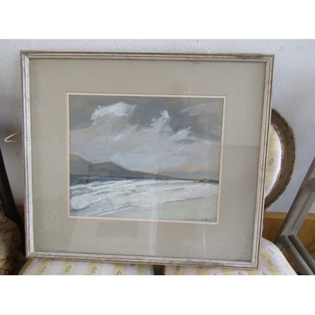 Kitty Wilmer O'Brien Storm Over Clare Island County Mayo Pas...