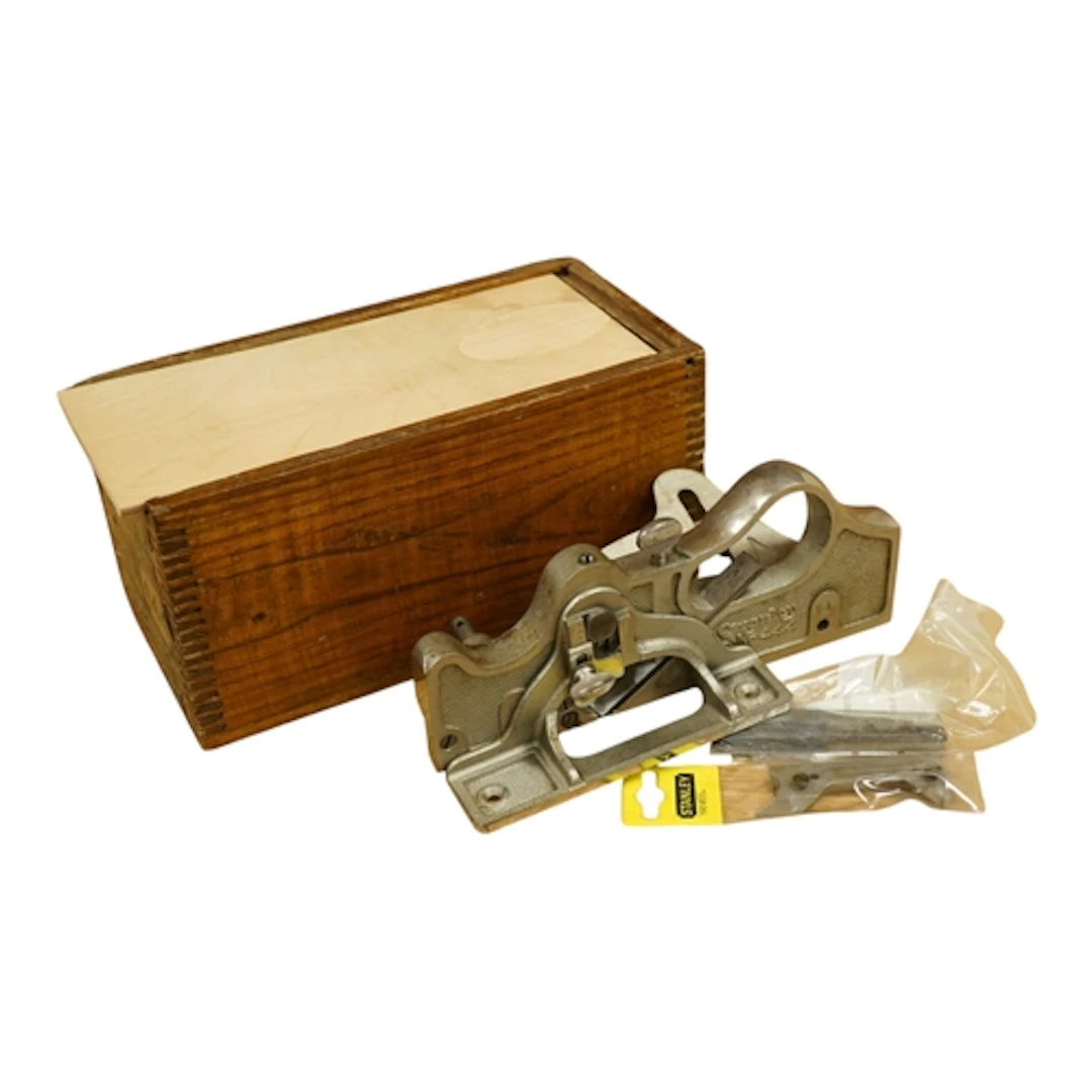A boxed Stanley No.444 Dovetail (Tongue and Groove) Plane wi...