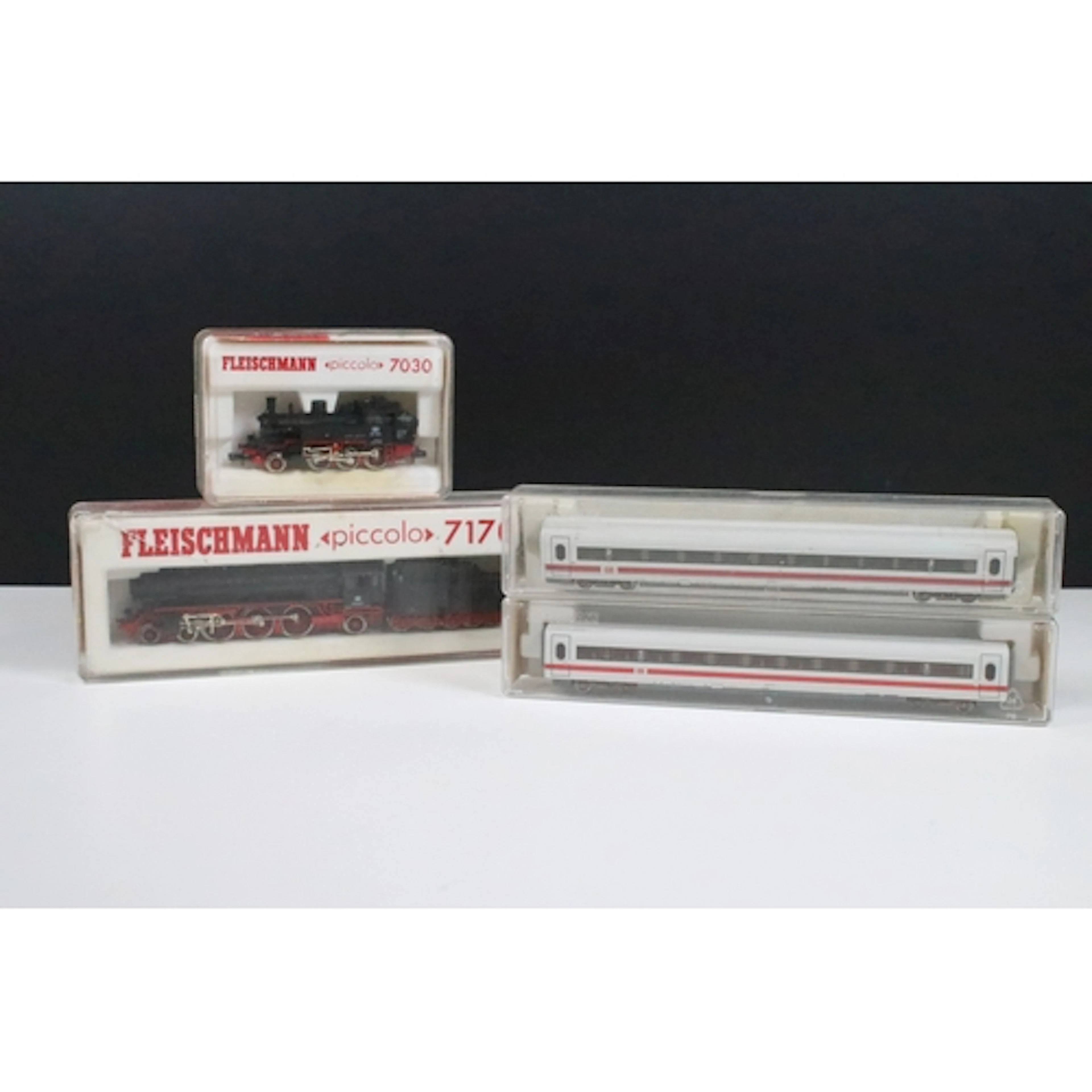Two cased Fleischmann Piccolo locomotives to include 7170 LN...