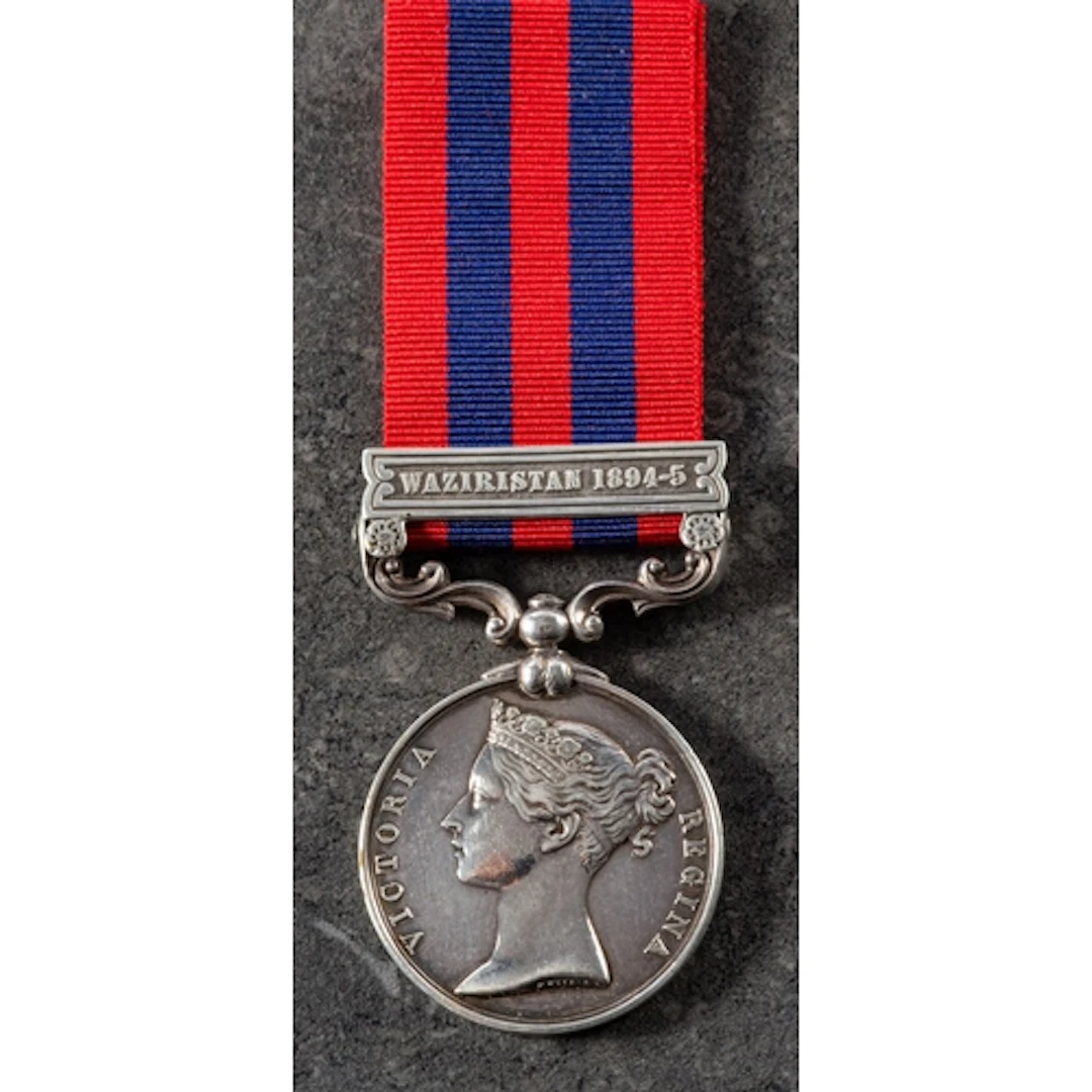 A Victorian India General Service Medal with Waziristan 1879...