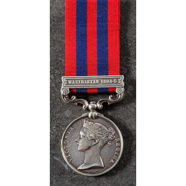 A Victorian India General Service Medal with Waziristan 1879...