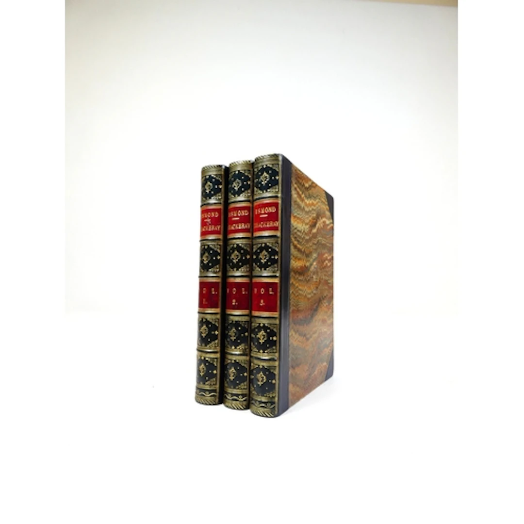 (THACKERAY WILLIAM). The History of Henry Esmond Esq. 3 vo...
