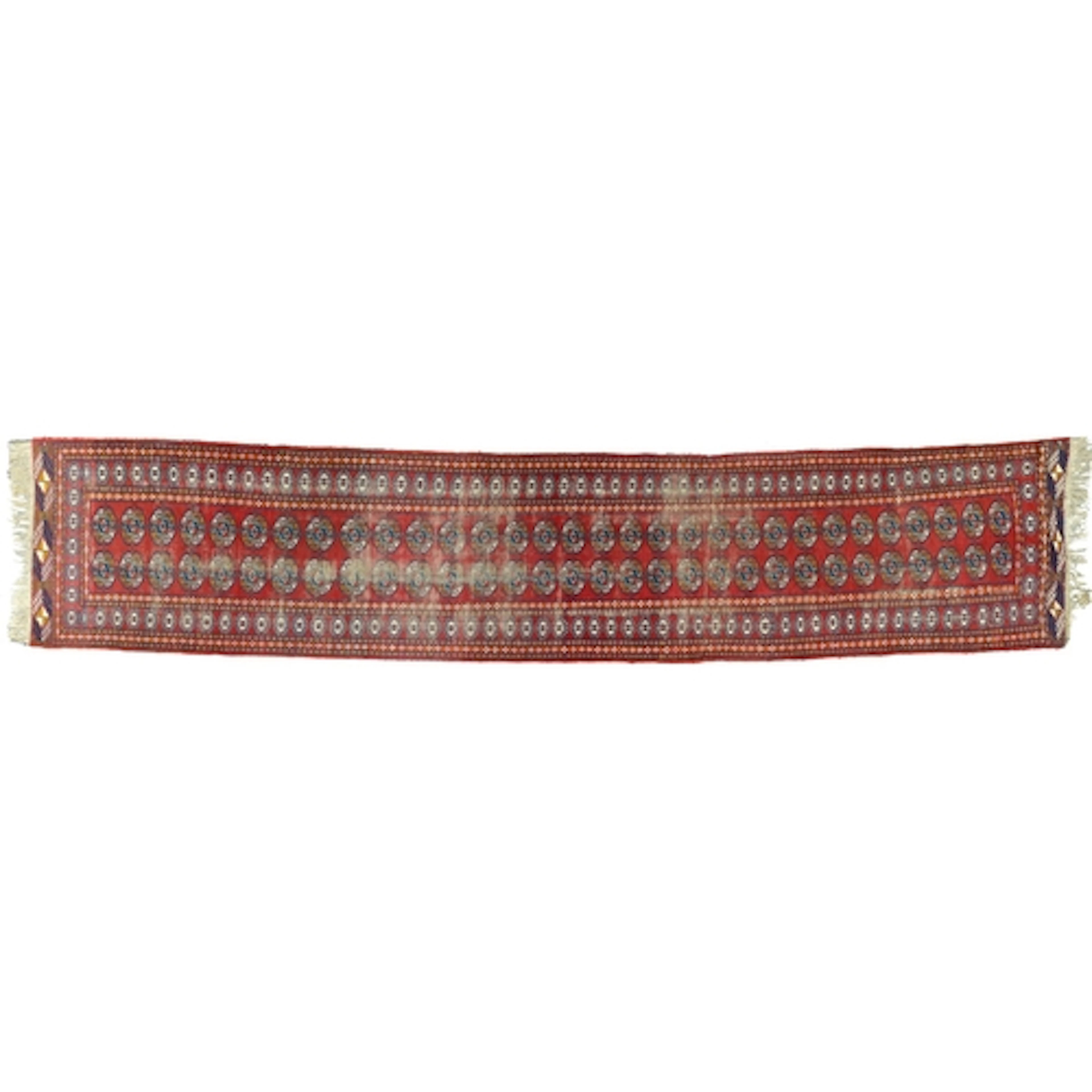 A Middle Eastern runner, 455 x 92cm and a smaller Middle Eas...