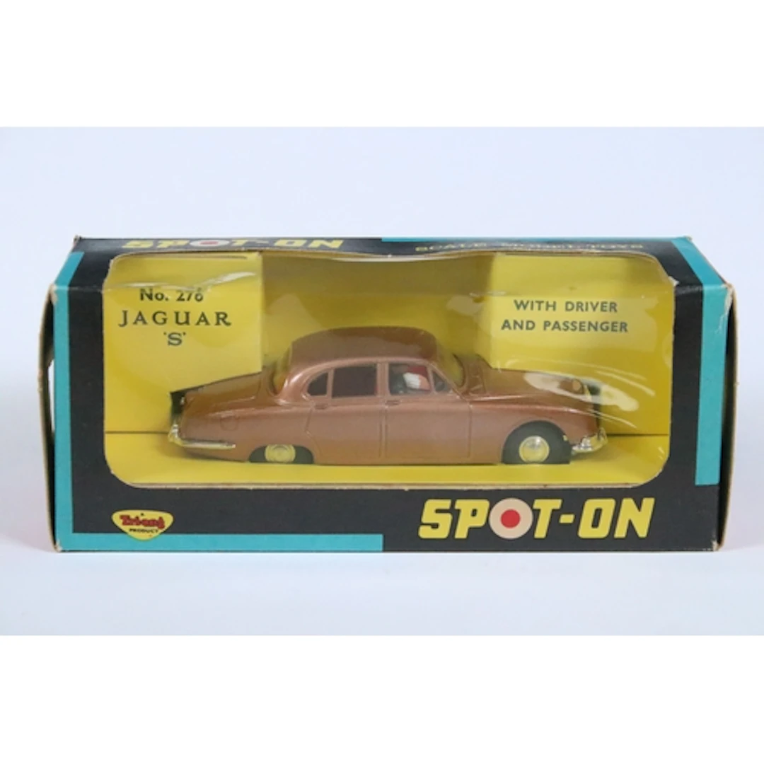 Boxed Triang Spot On 276 Jaguar S diecast model in metallic ...
