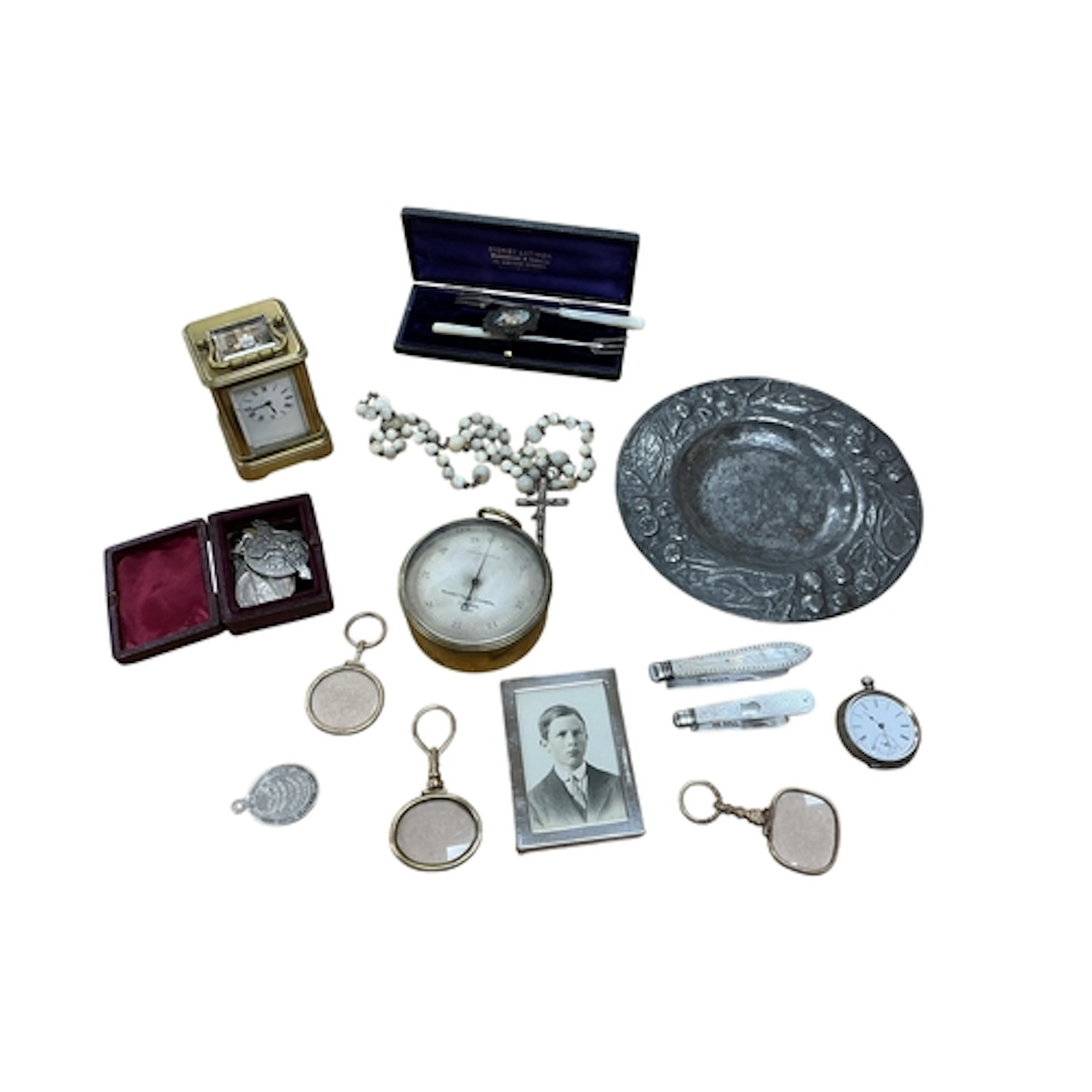 A collection of Victorian and later collectables to include ...