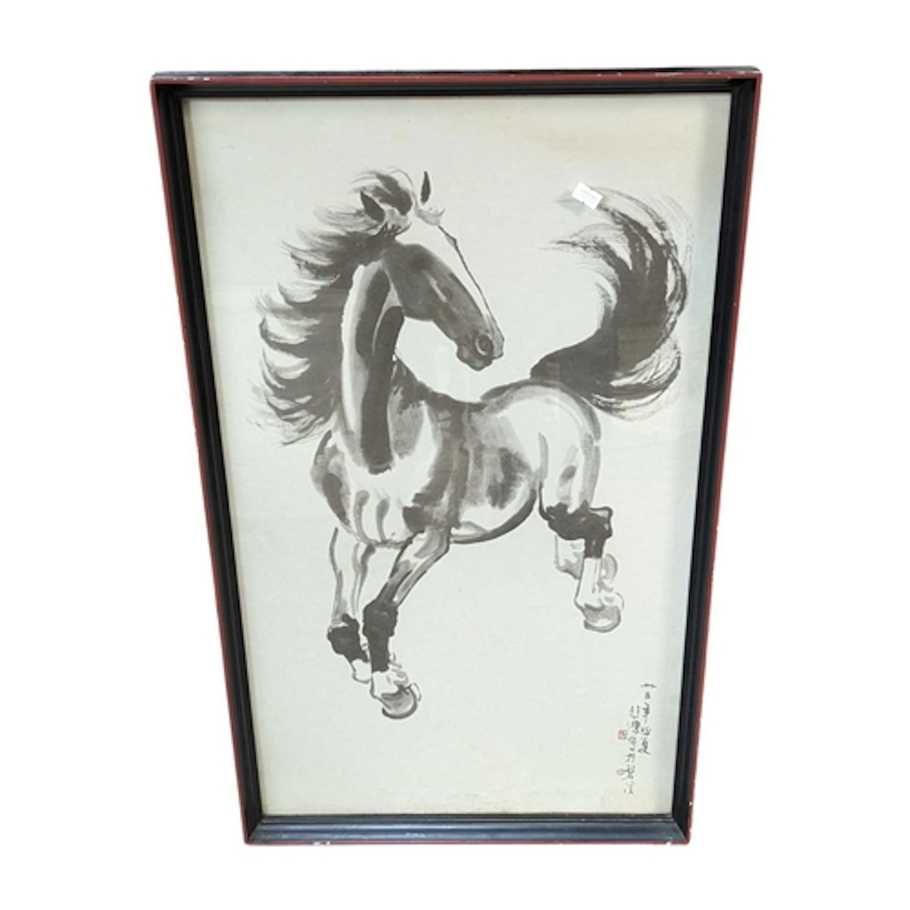 After Xu Beihong (Chinese, 1895 - 1953), study of a horse, c...
