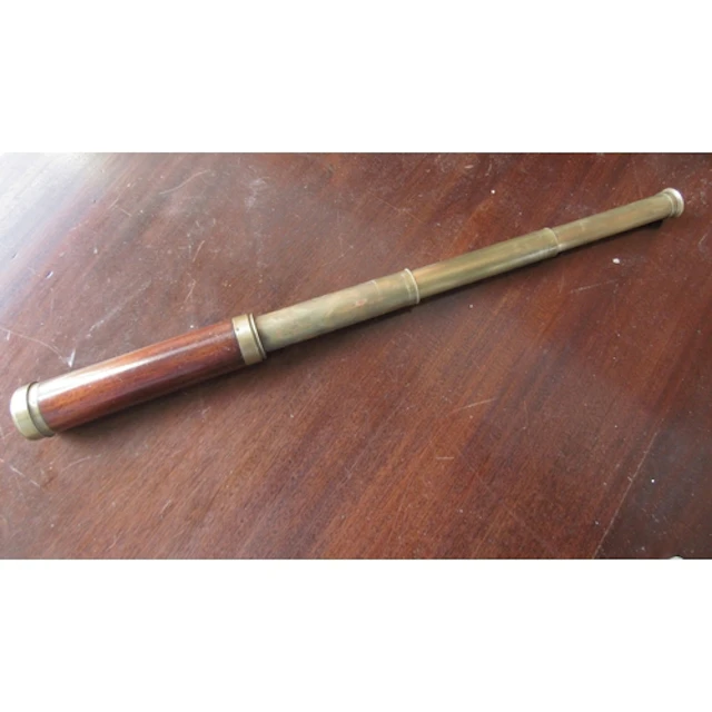 Antique Retractable Telescope Extends to Approximately 30 In...
