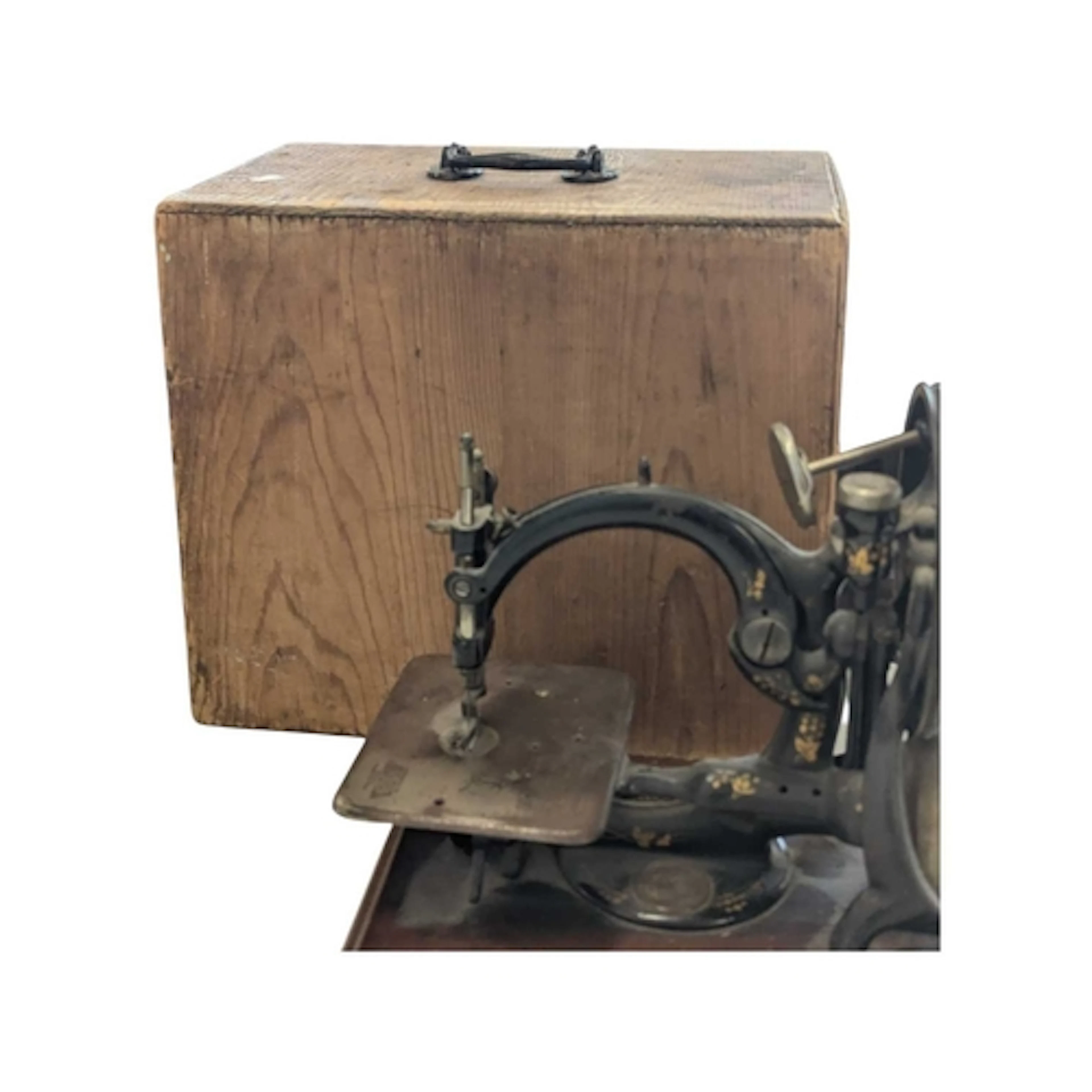 Willcox & Gibbs - A 19th century sewing machine. The mac...