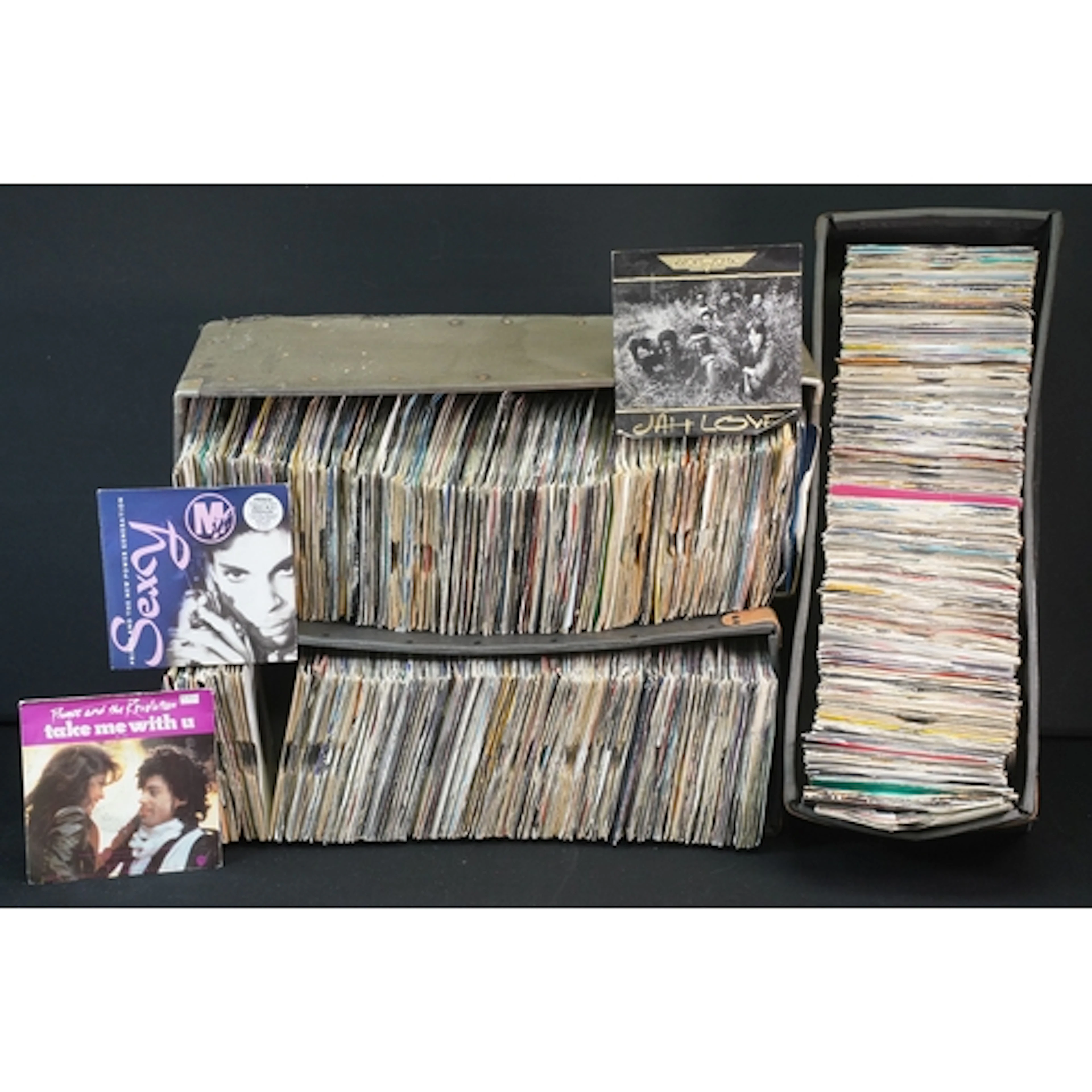 Vinyl - Over 600 Rock & Pop 7" singles to include Prince (la...