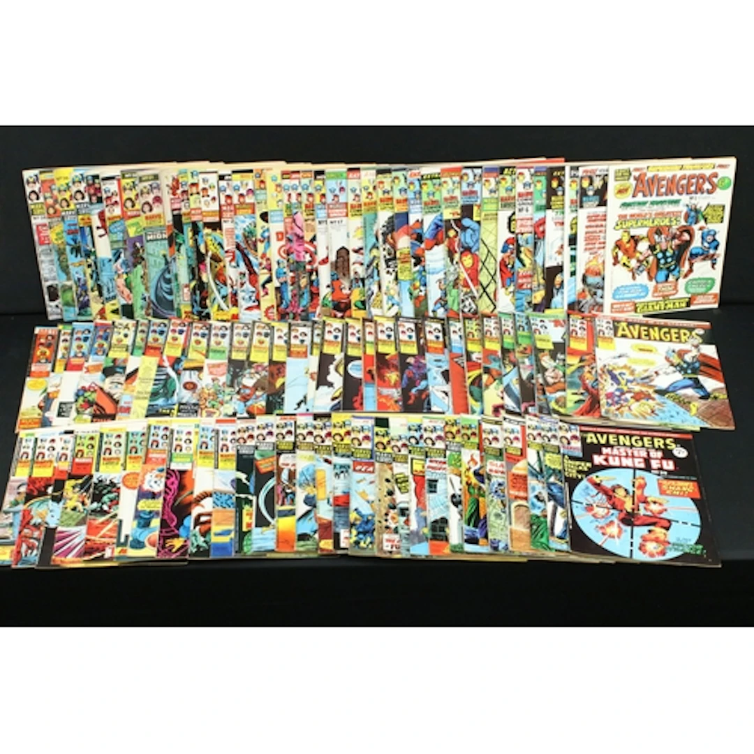 Comics - 98 Marvel UK Comics The Avengers (1973-1976) comics...