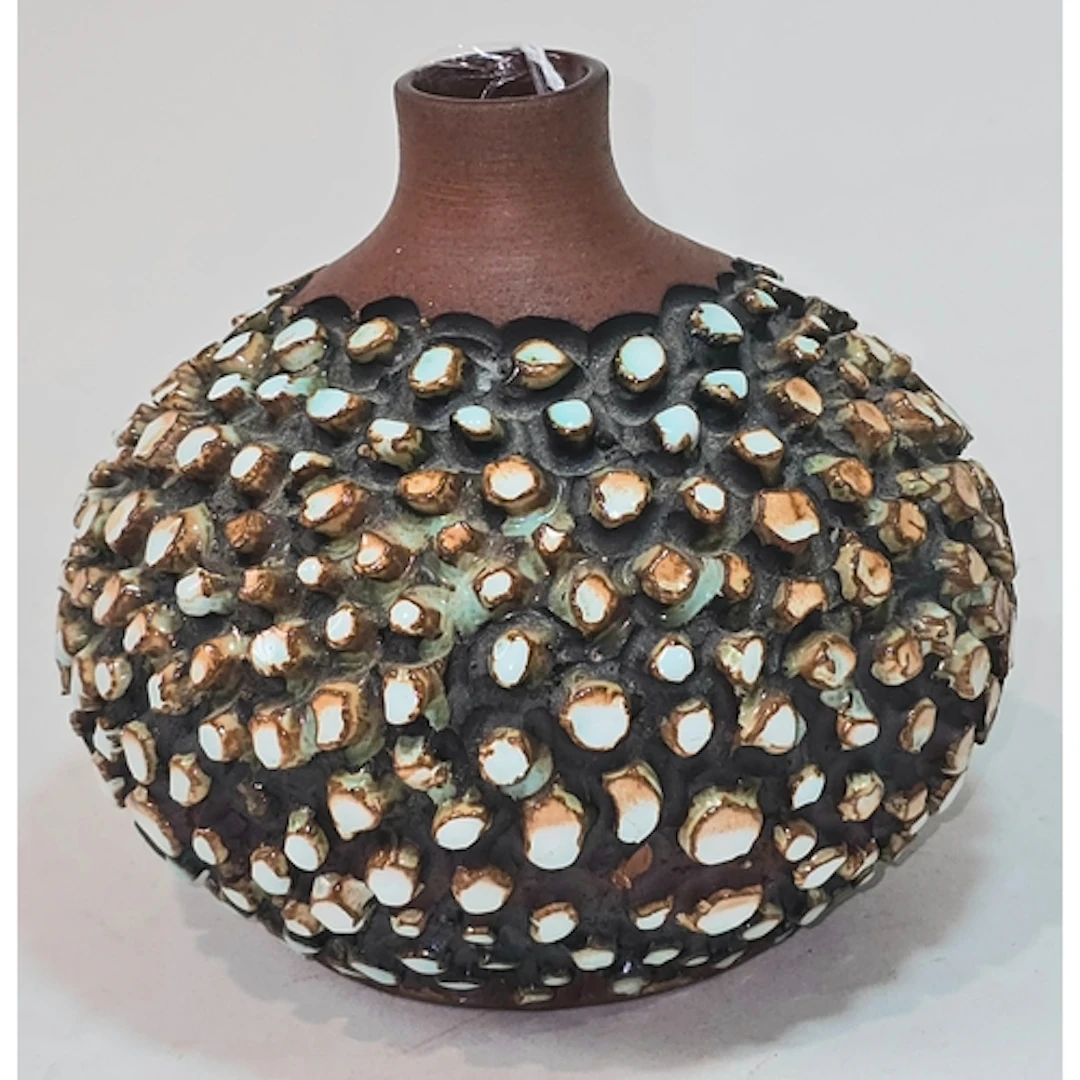 Poole Pottery Atlantis large onion vase A 5/2 by Guy Sydenha...