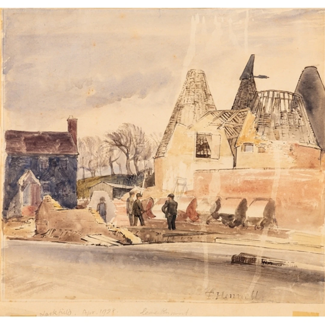 Thomas Barclay Hennell (1903-1945) - 'Larkefield. Apr. 1928....