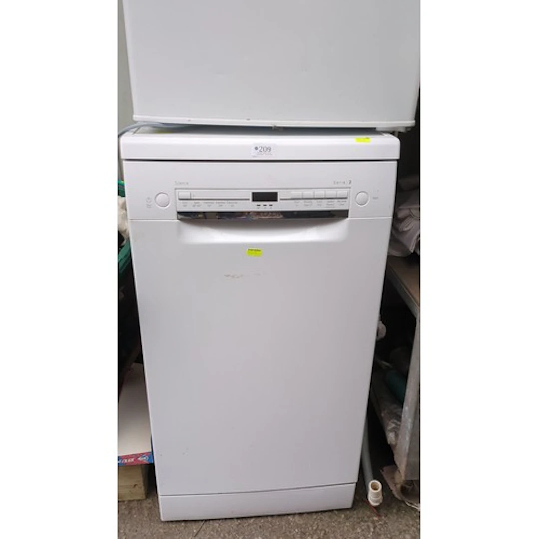 Bosch Serie 2 Silence freestanding slimline dishwasher in wh...